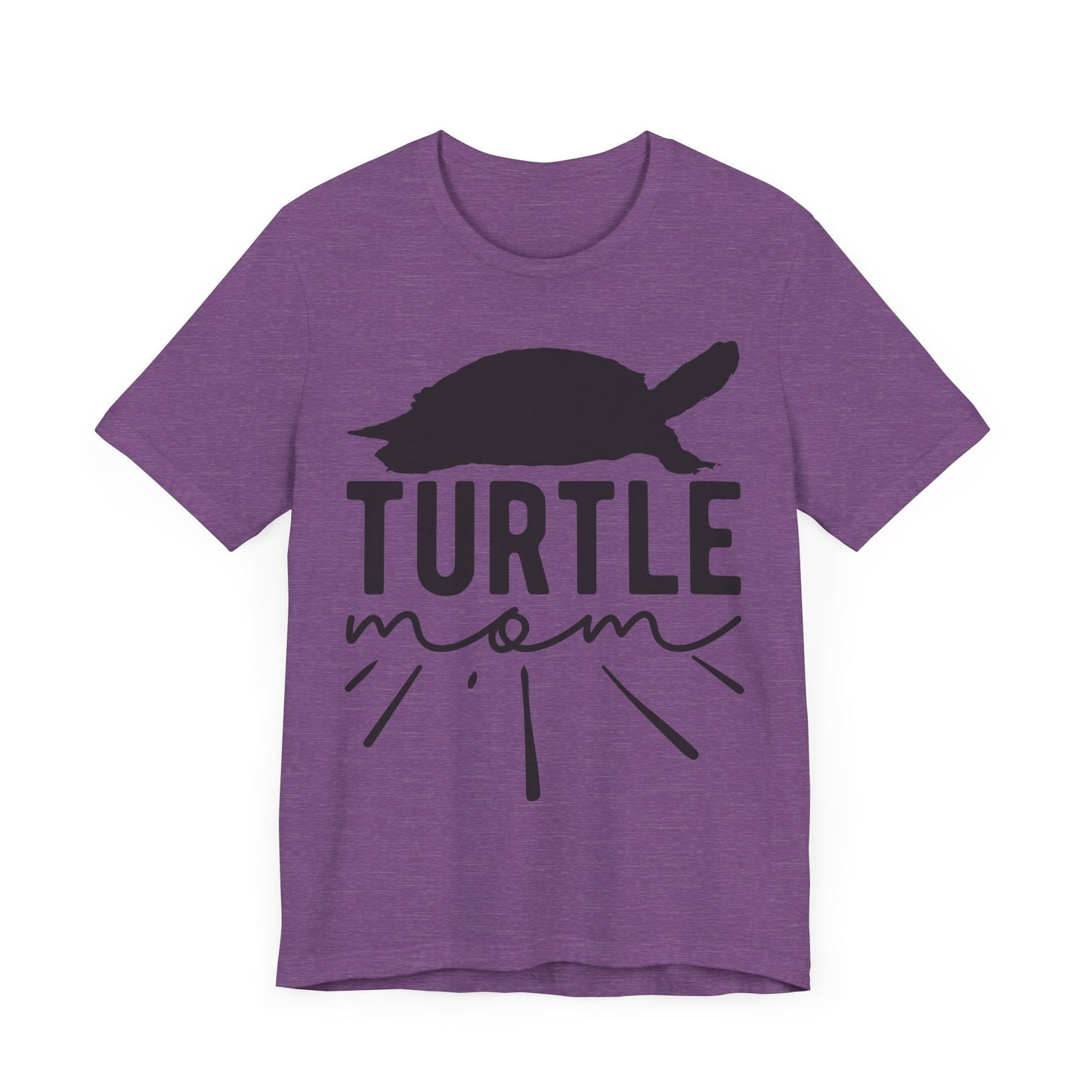 Turtle Mom Unisex Jersey Tee - Casual Everyday Wear - Great for Reptile Lovers