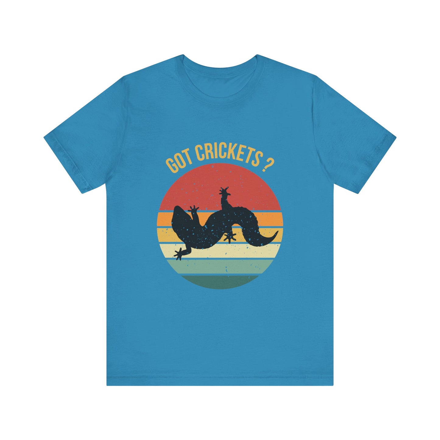 "Got Crickets" Unisex Jersey Tee - Casual Everyday Wear - Great for Reptile Lovers