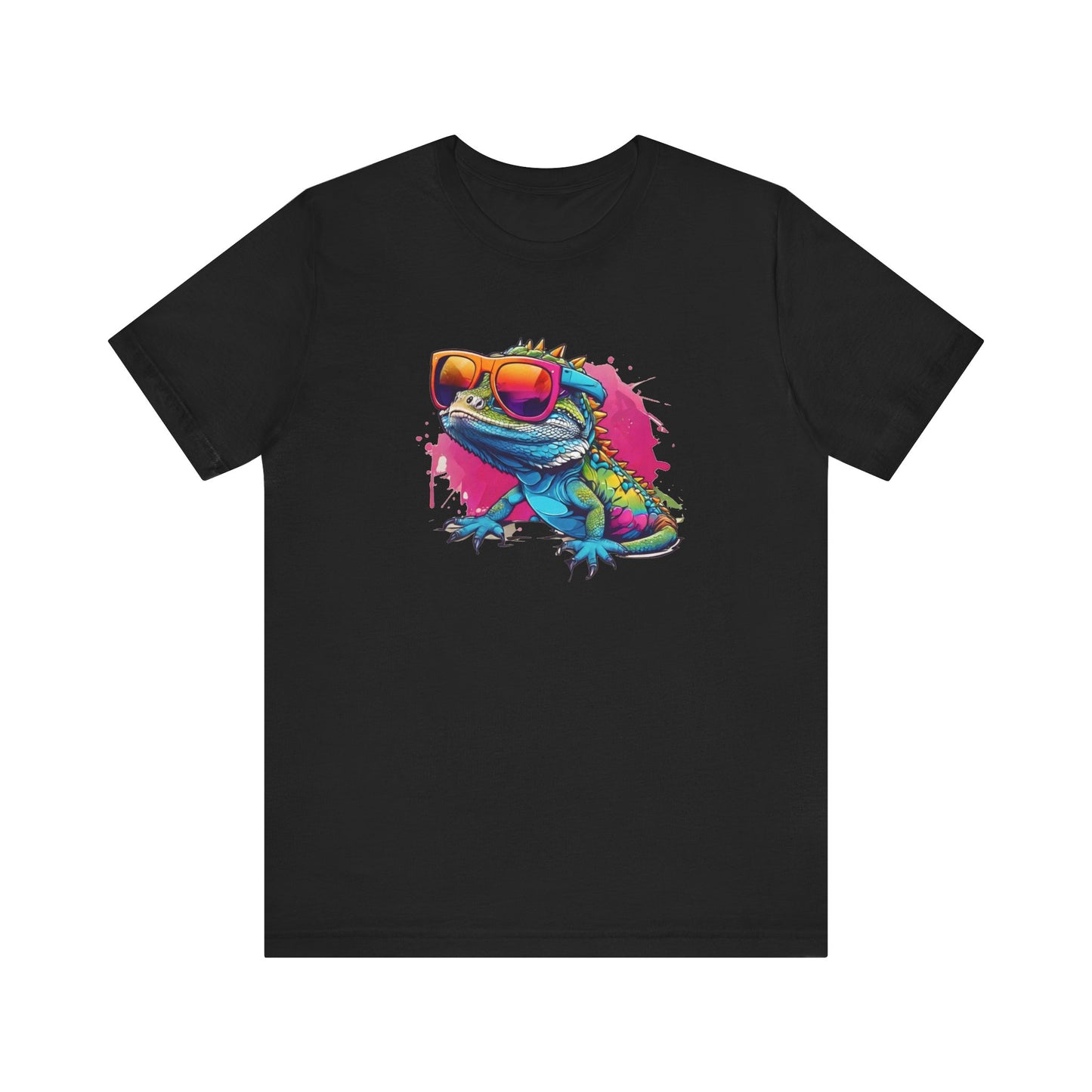 Cool Lizard Unisex Jersey Tee - Casual Everyday Wear - Great for Reptile Lovers