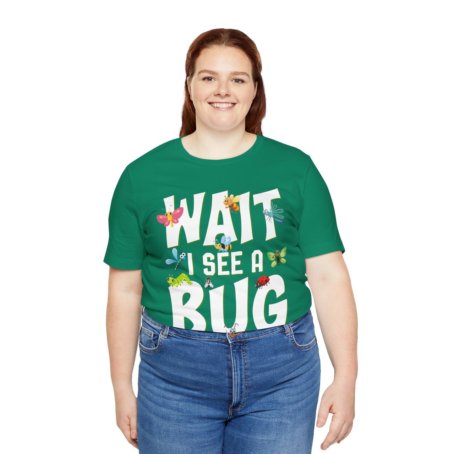 "I See a Bug" Print Unisex Jersey Tee - Casual Everyday Wear - Great for Insect Lovers