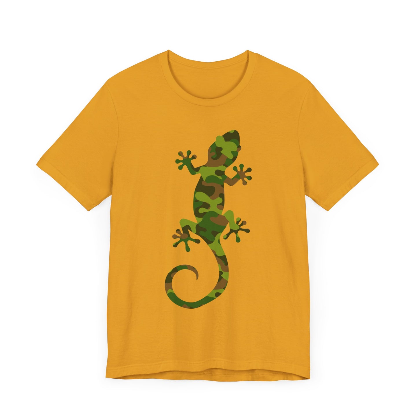 Camo Lizard Unisex Jersey Tee - Casual Everyday Wear - Great for Reptile Lovers