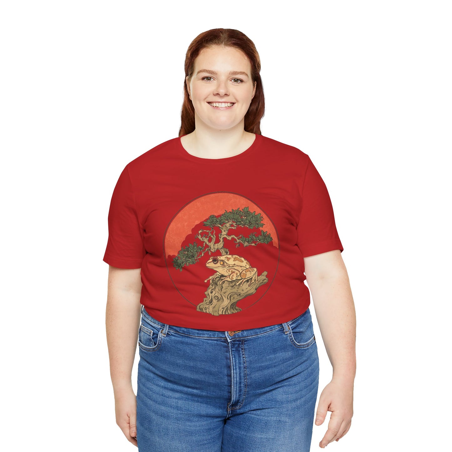 Bonsai Frog Unisex Jersey Tee - Casual Everyday Wear - Great for Reptile Lovers