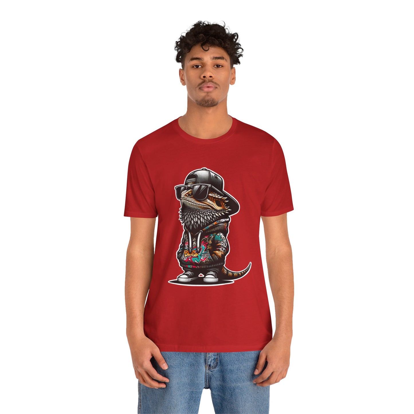 Urban Dragon Unisex Jersey Tee - Casual Everyday Wear - Great for Reptile Lovers