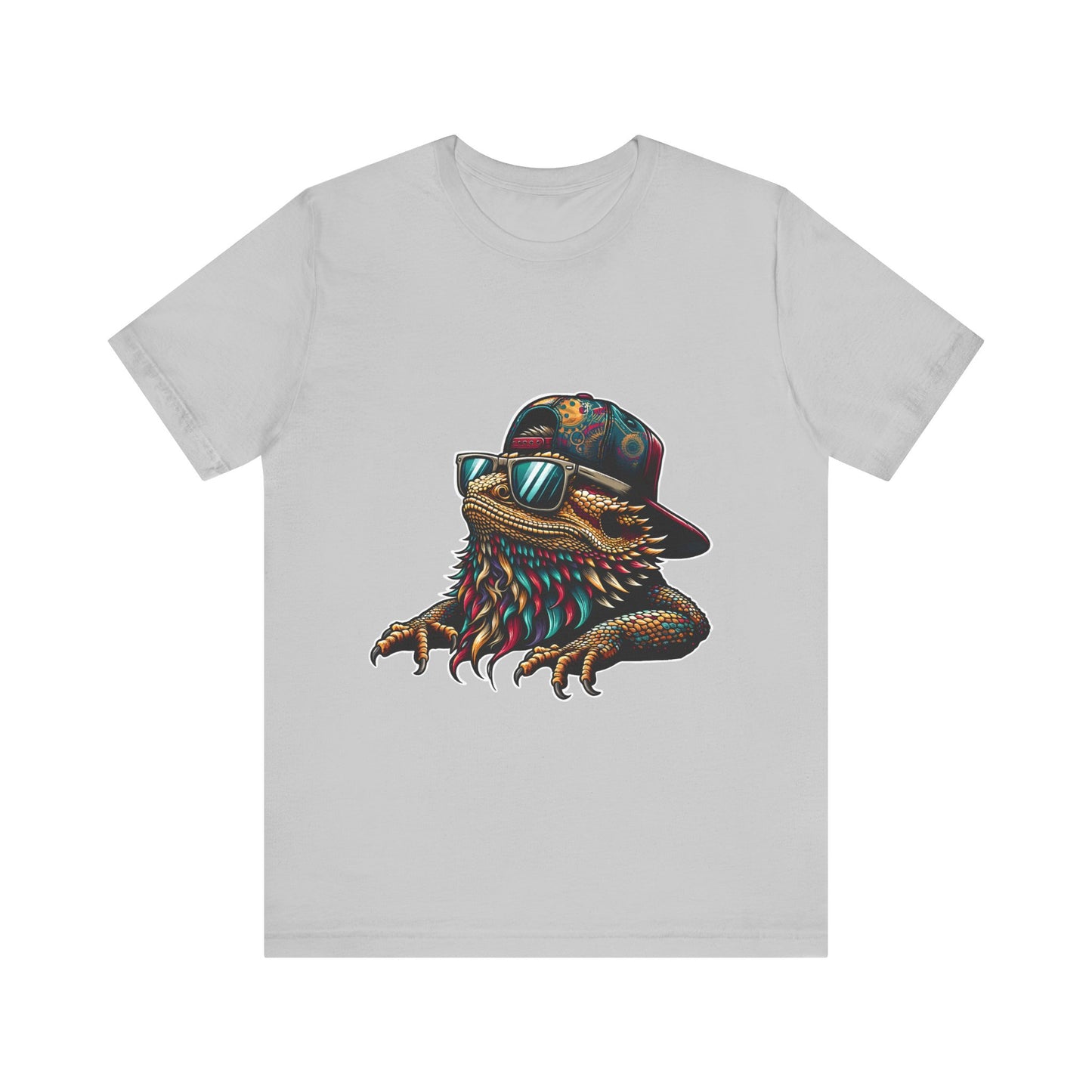 Stylin' Beardie Unisex Jersey Tee - Casual Everyday Wear - Great for Reptile Lovers