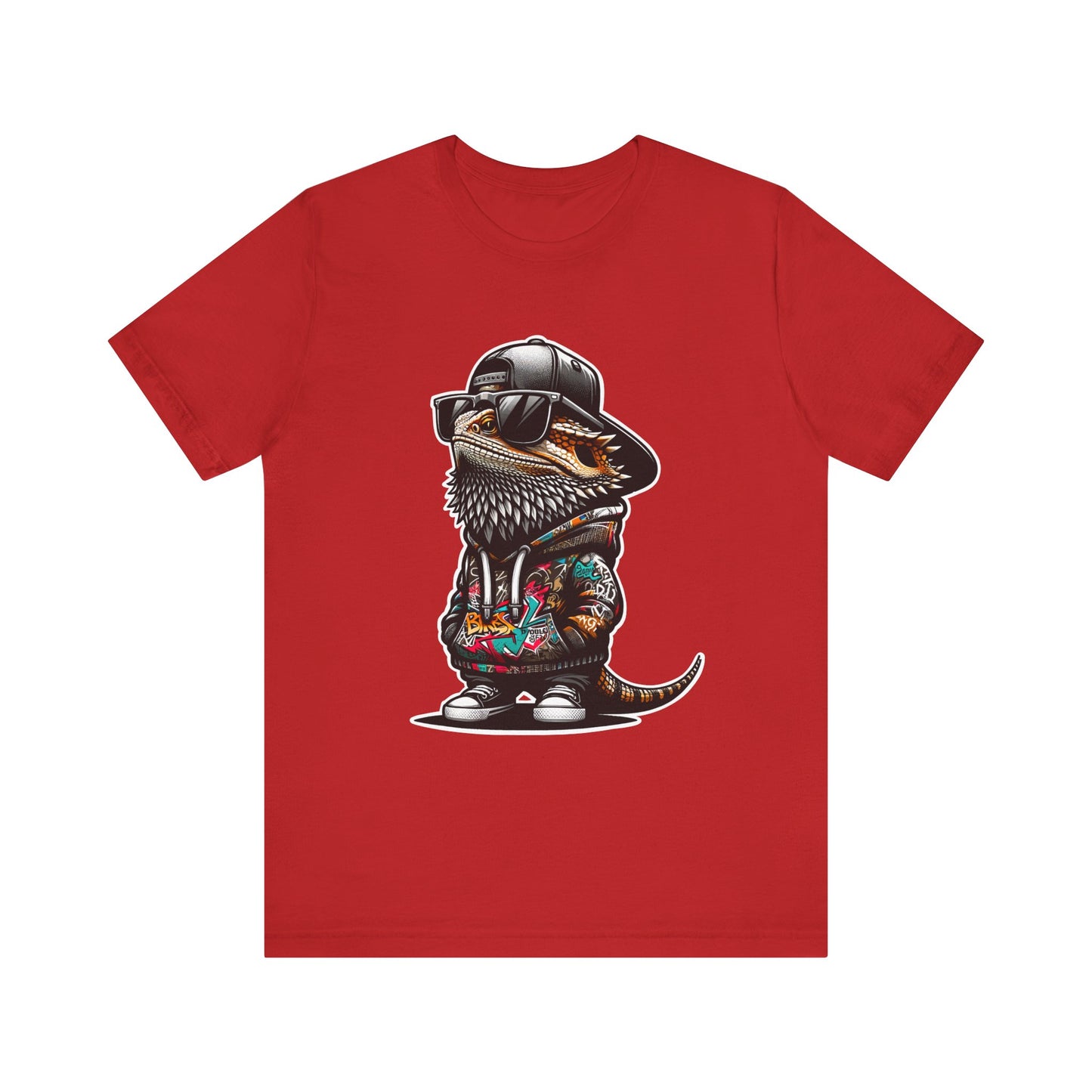 Urban Dragon Unisex Jersey Tee - Casual Everyday Wear - Great for Reptile Lovers