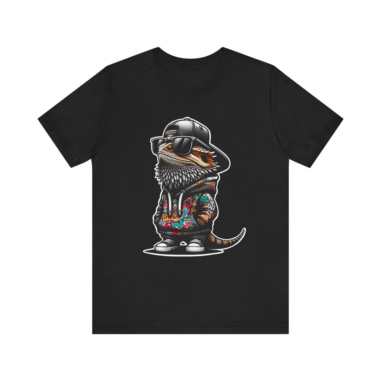 Urban Dragon Unisex Jersey Tee - Casual Everyday Wear - Great for Reptile Lovers