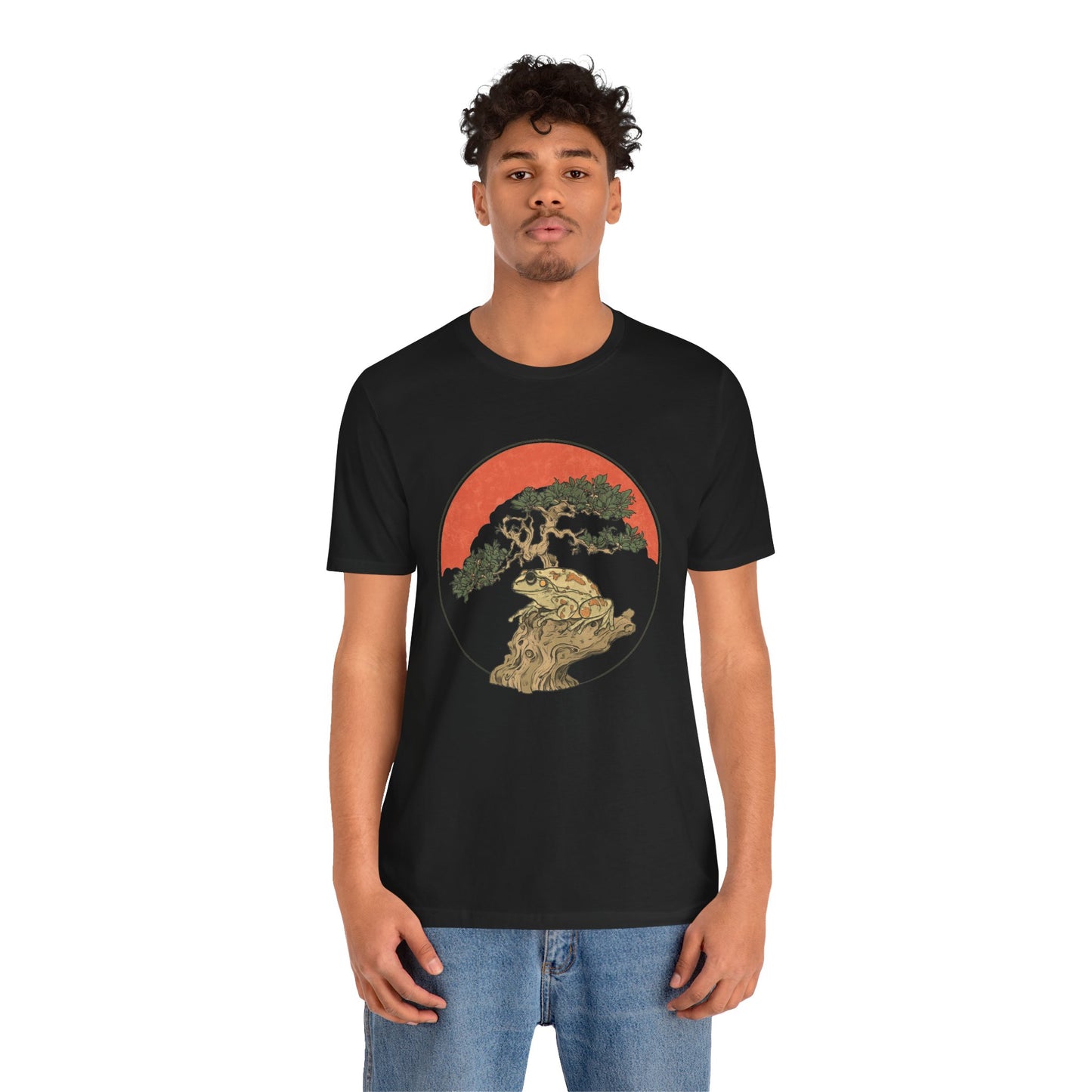 Bonsai Frog Unisex Jersey Tee - Casual Everyday Wear - Great for Reptile Lovers