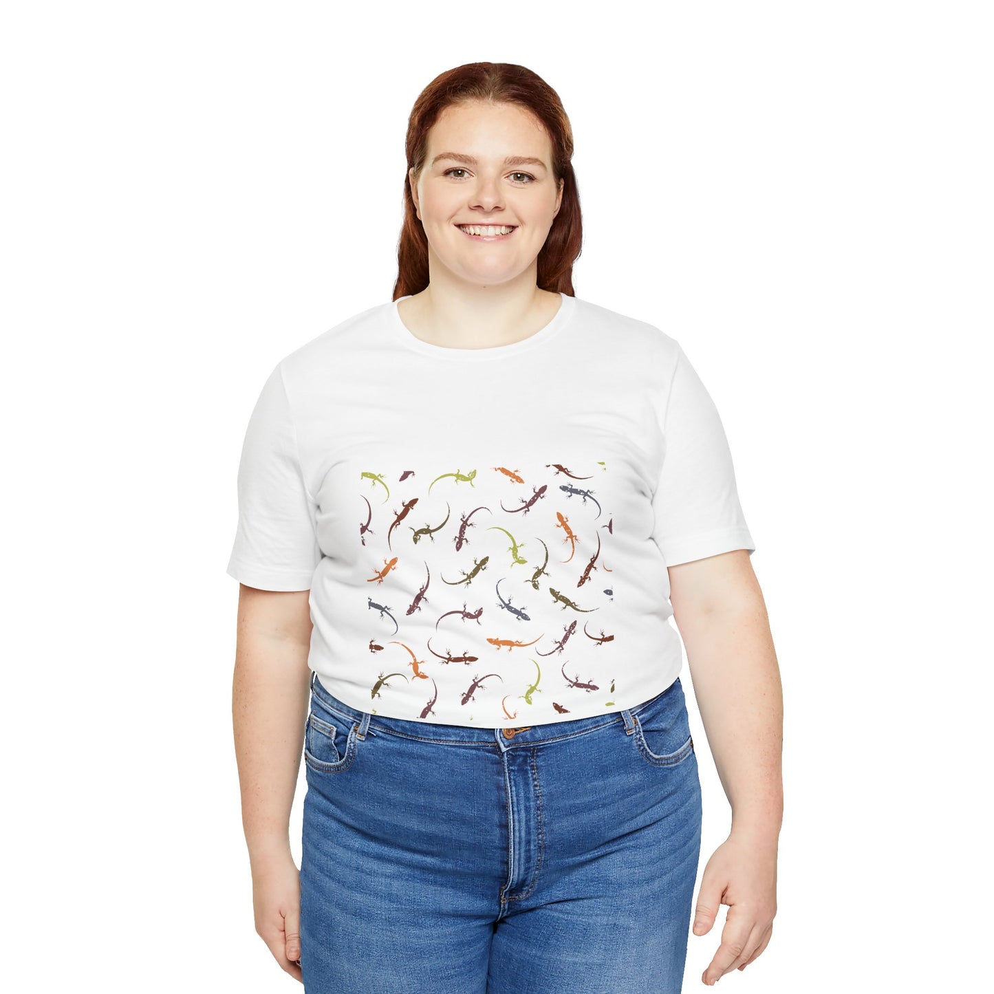 Lots of Lizards Unisex Jersey Tee - Casual Everyday Wear - Great for Reptile Lovers