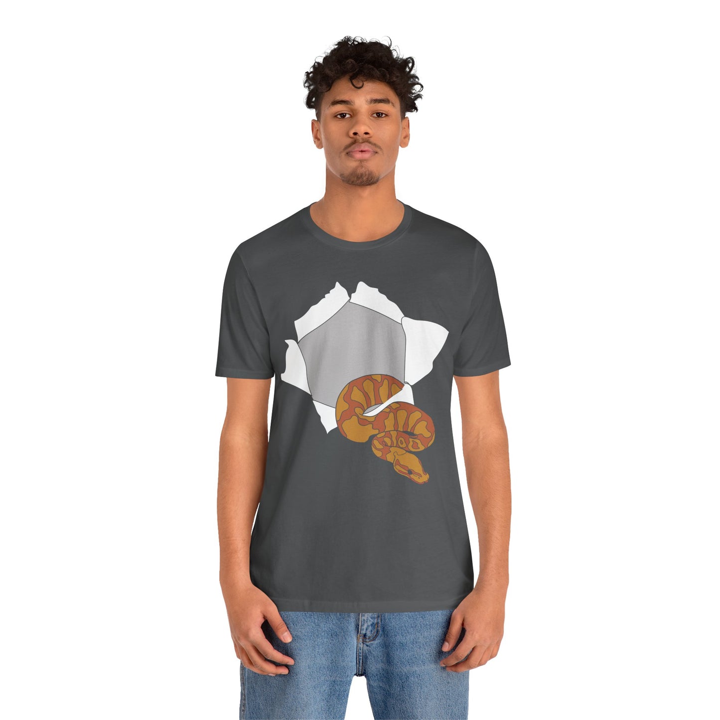 Snake Escape Unisex Jersey Tee - Casual Everyday Wear - Great for Reptile Lovers