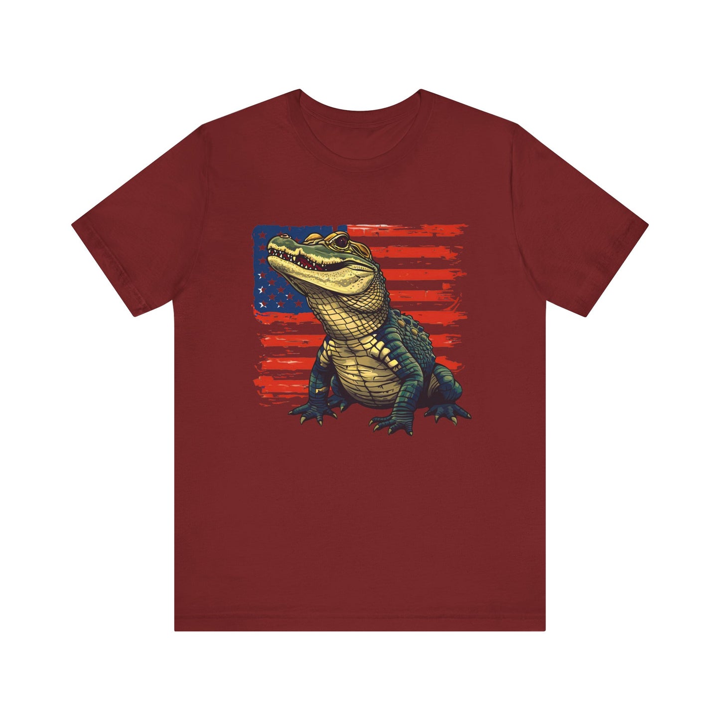 American Gator Unisex Jersey Tee - Casual Everyday Wear - Great for Reptile Lovers