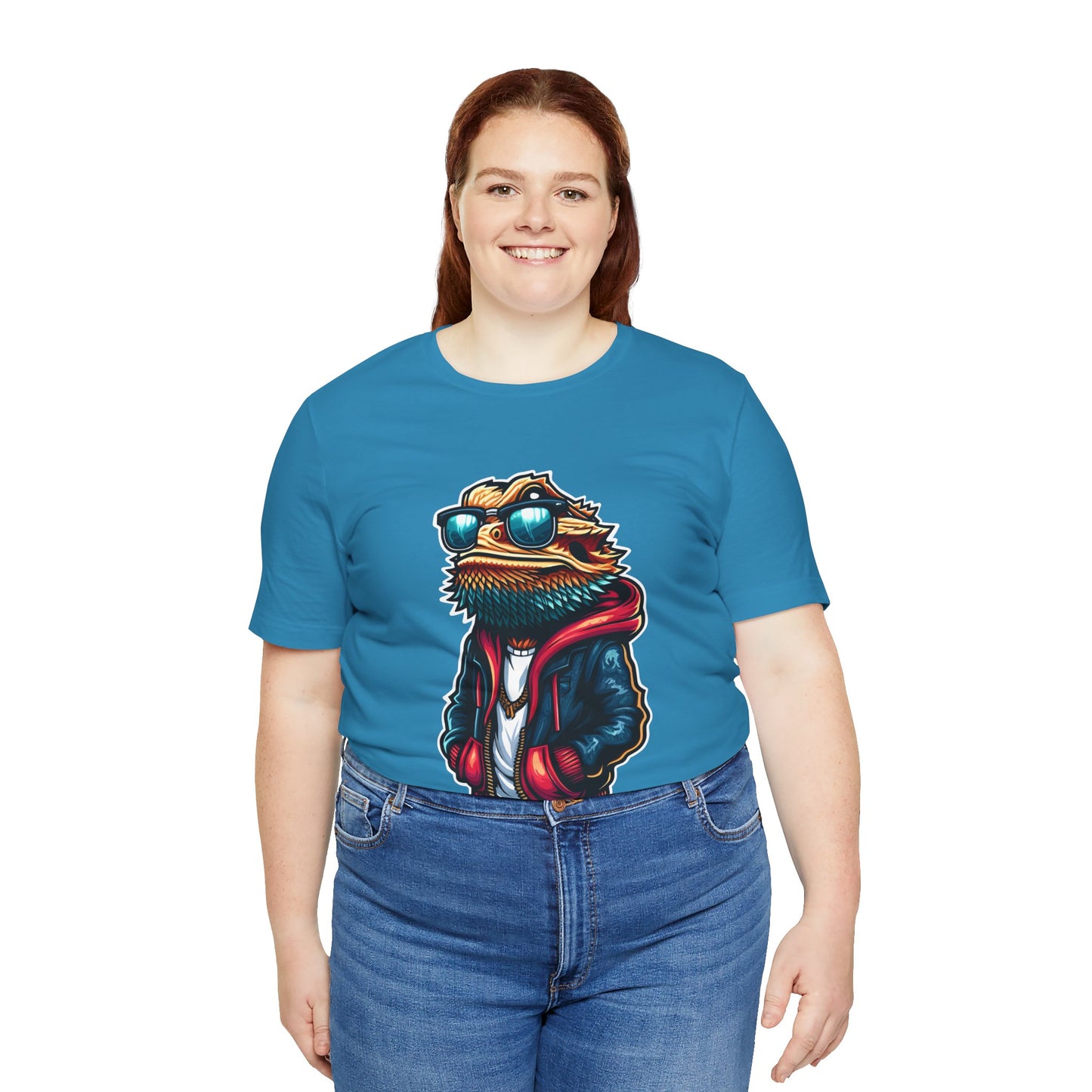 Cool Beardie Unisex Jersey Tee - Casual Everyday Wear - Great for Reptile Lovers