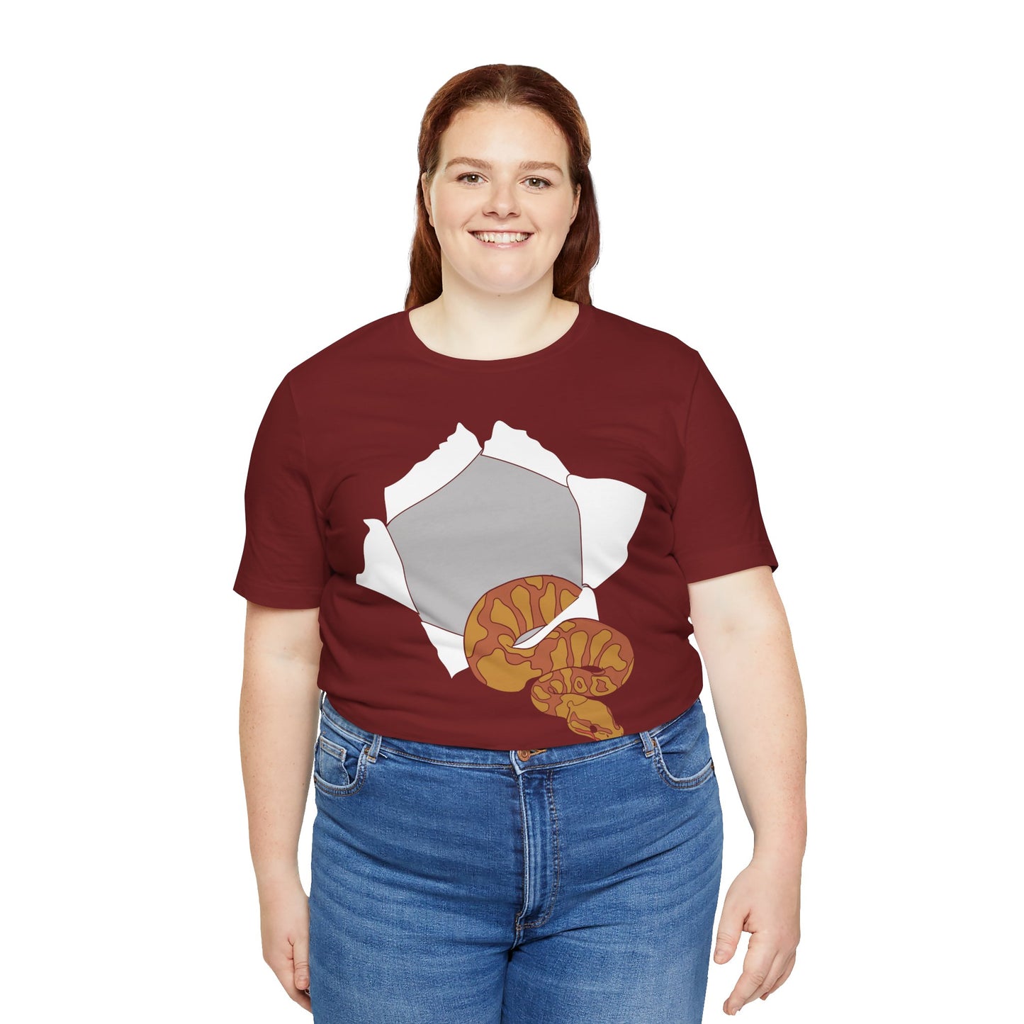 Snake Escape Unisex Jersey Tee - Casual Everyday Wear - Great for Reptile Lovers