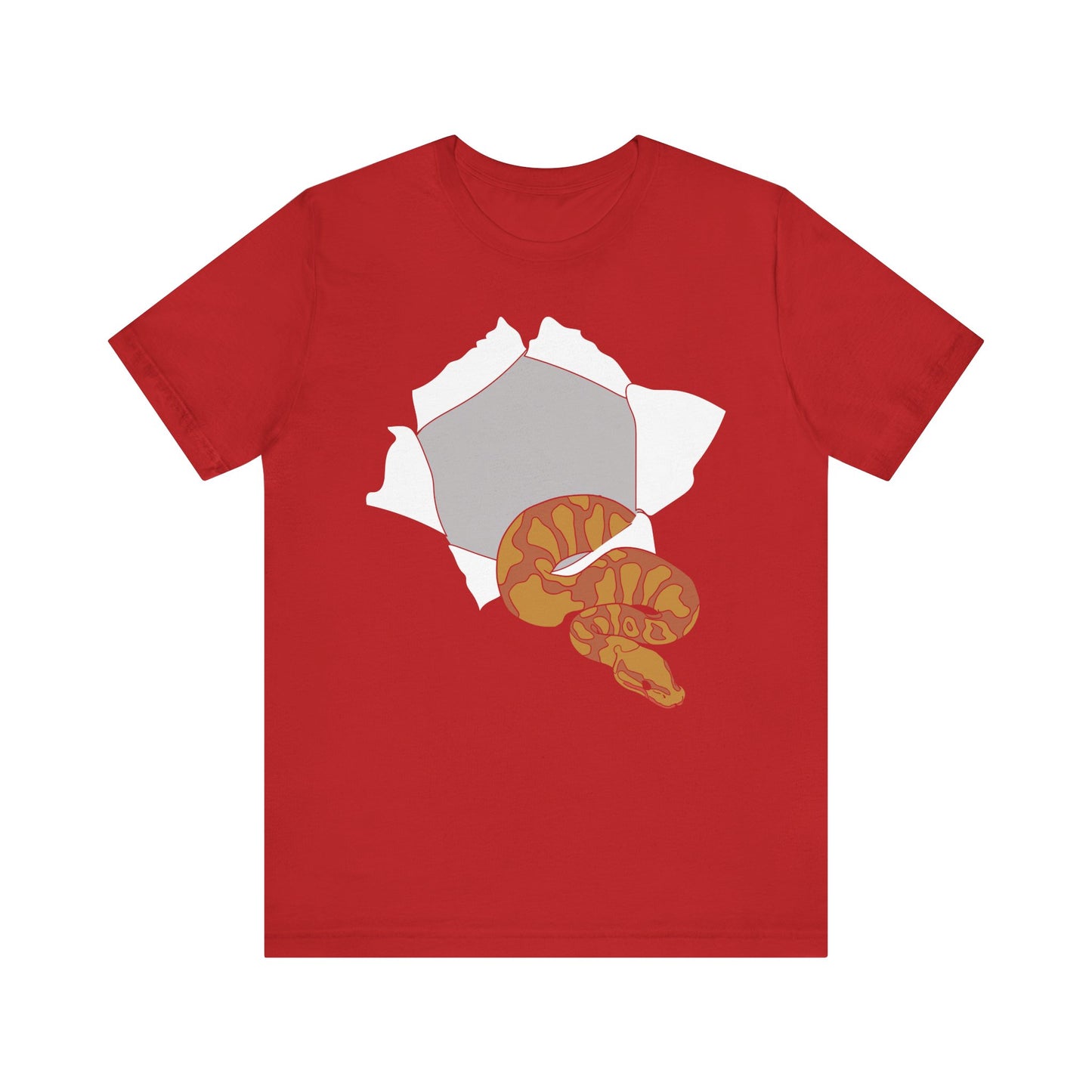 Snake Escape Unisex Jersey Tee - Casual Everyday Wear - Great for Reptile Lovers