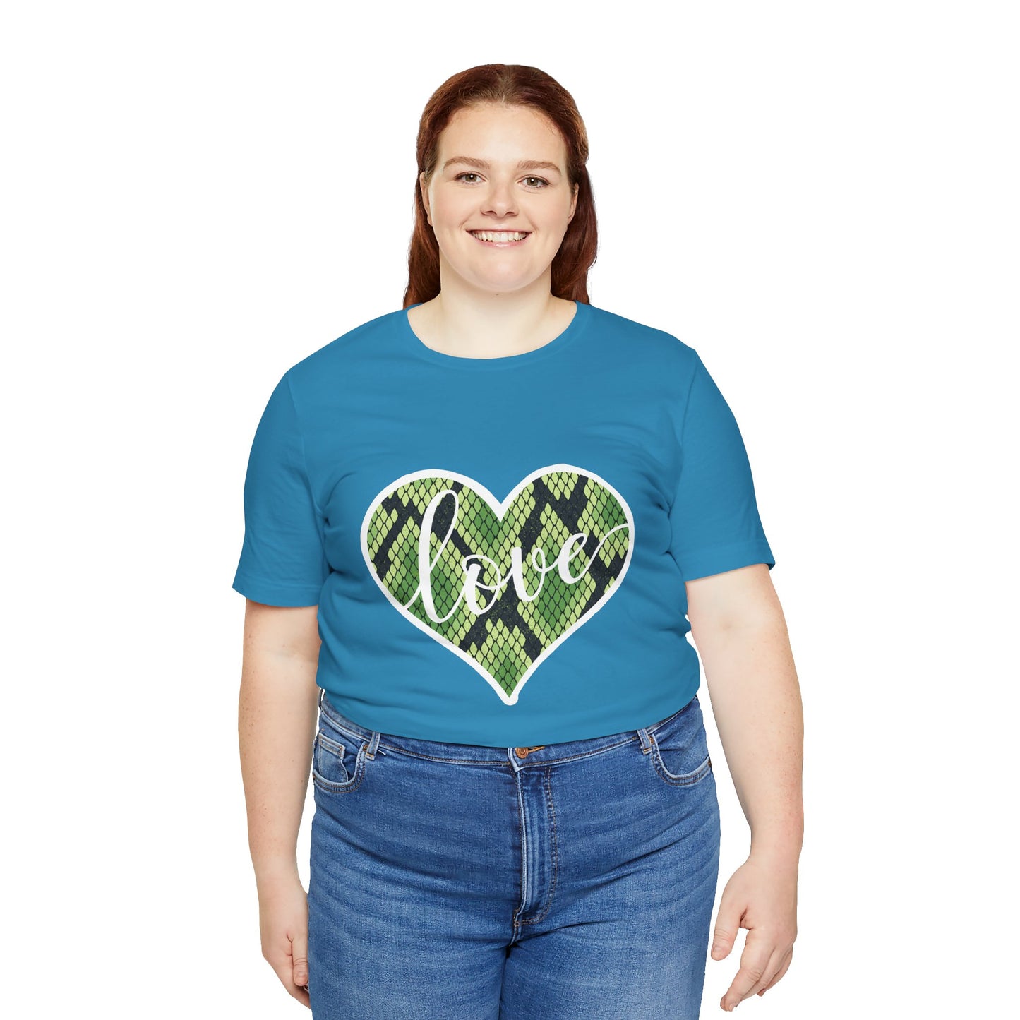 Love Scales Unisex Jersey Tee - Casual Everyday Wear - Great for Reptile Lovers