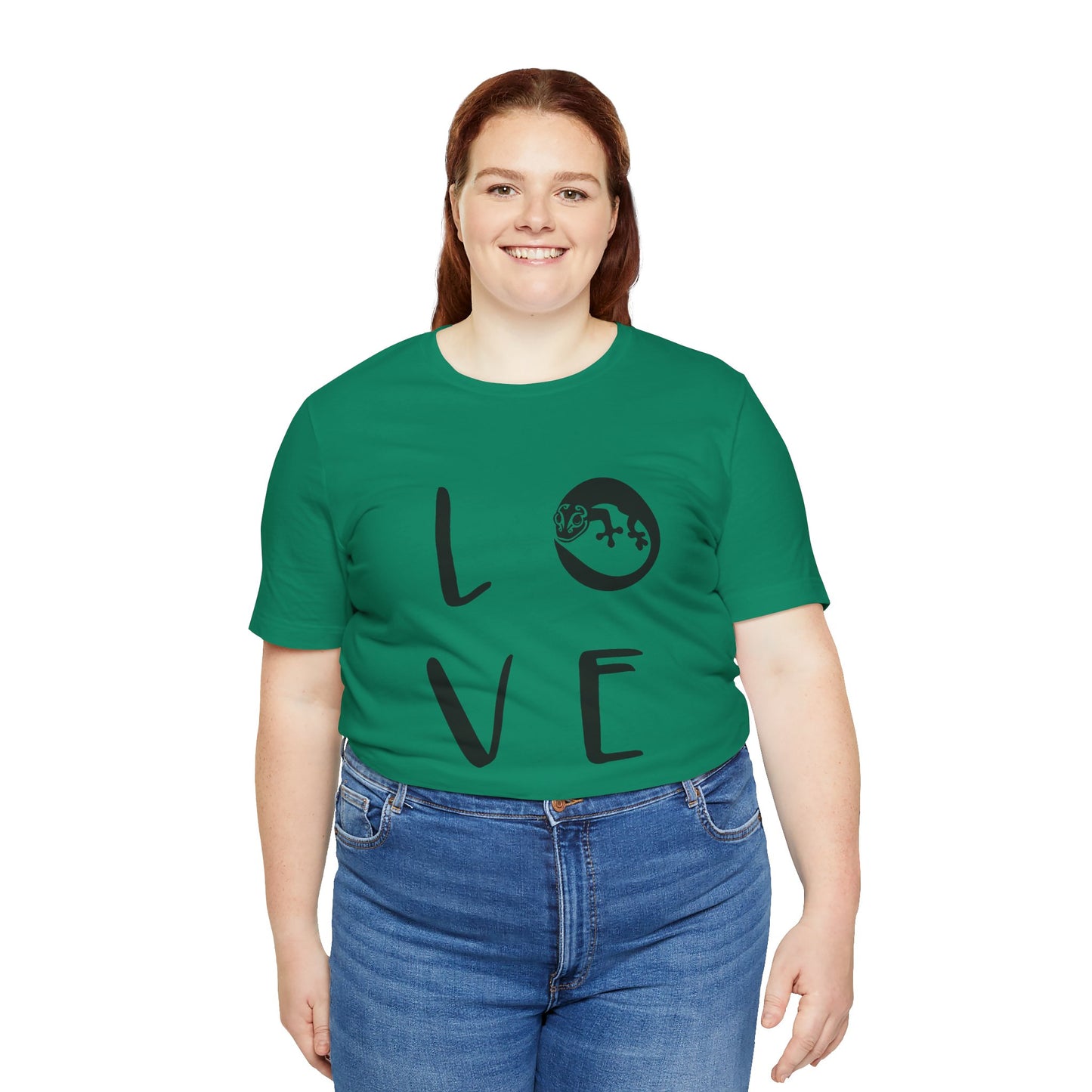 Lizard Love Unisex Jersey Tee - Casual Everyday Wear - Great for Reptile Lovers