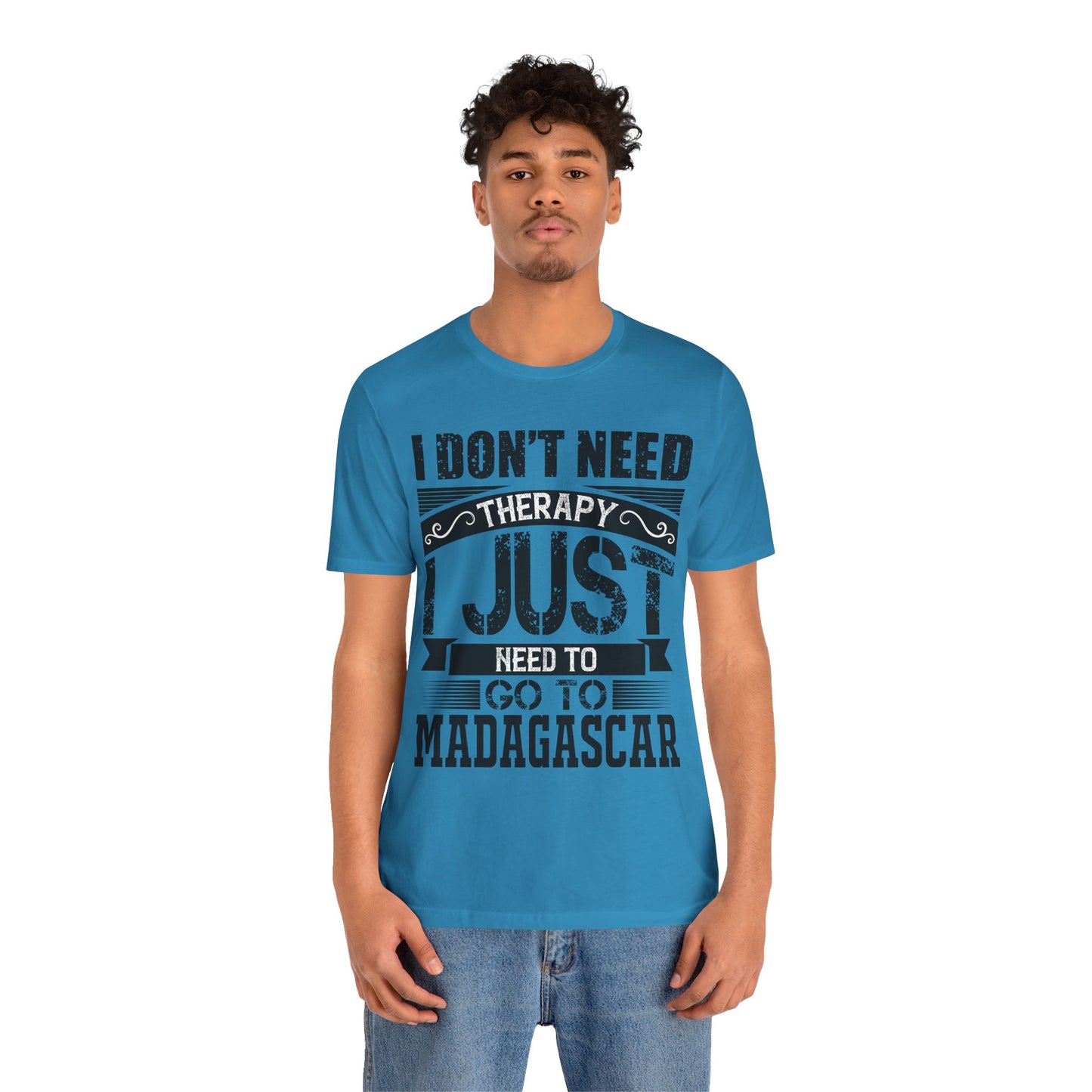 Go to Madagascar Unisex Jersey Tee - Casual Everyday Wear - Great for Reptile Lovers
