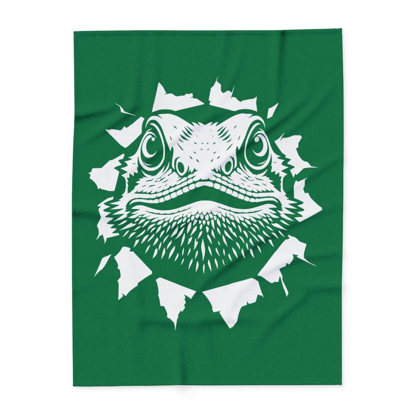 Beardie Exit Cozy Arctic Fleece Blanket | Perfect for Home Decor, Gifting, and Cozy Nights - Snuggle up with Reptile