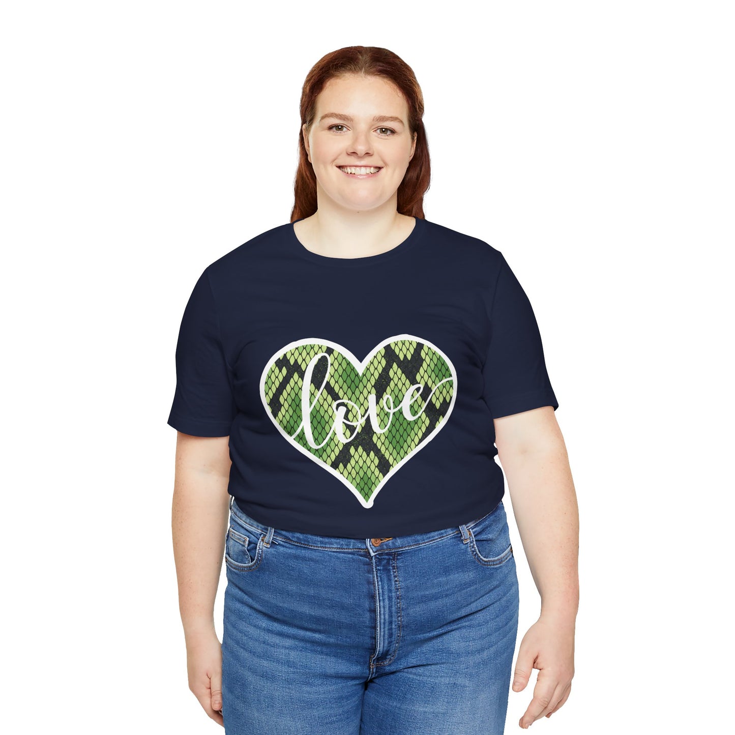 Love Scales Unisex Jersey Tee - Casual Everyday Wear - Great for Reptile Lovers