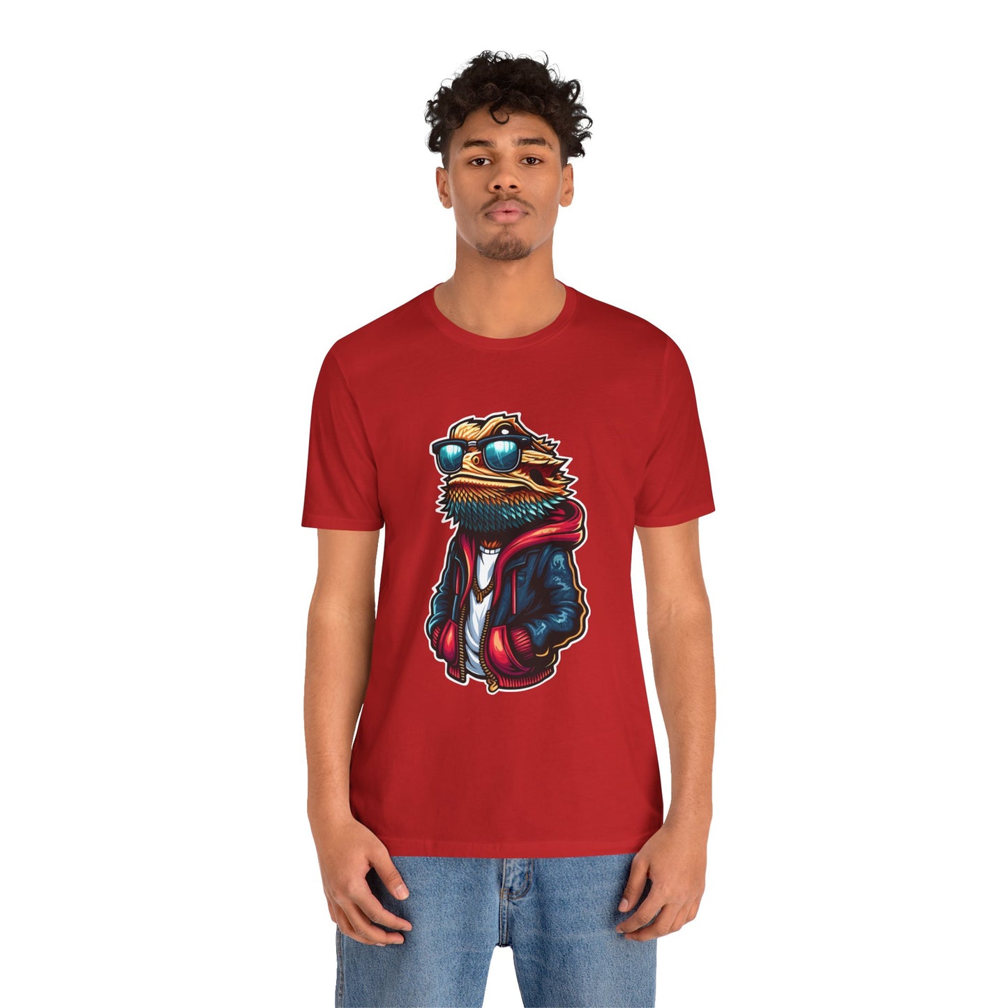 Cool Beardie Unisex Jersey Tee - Casual Everyday Wear - Great for Reptile Lovers