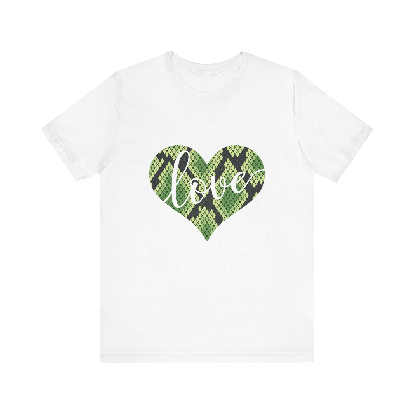 Love Scales Unisex Jersey Tee - Casual Everyday Wear - Great for Reptile Lovers