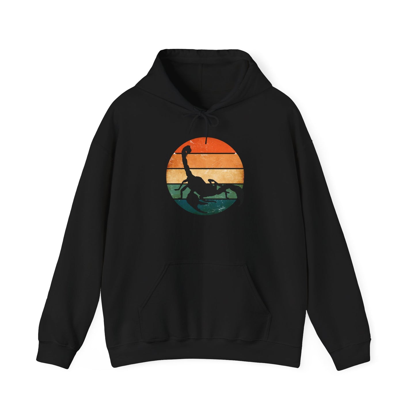 Scorpion Unisex Hooded Sweatshirt with Bold Print - Great for Reptile Lovers