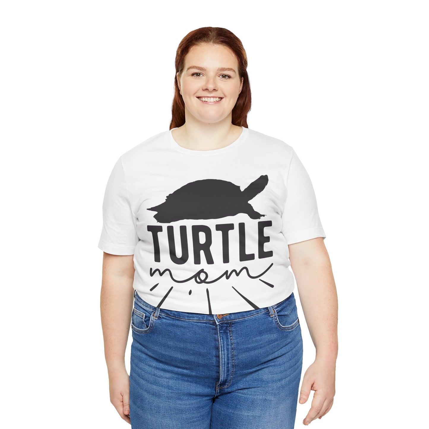 Turtle Mom Unisex Jersey Tee - Casual Everyday Wear - Great for Reptile Lovers