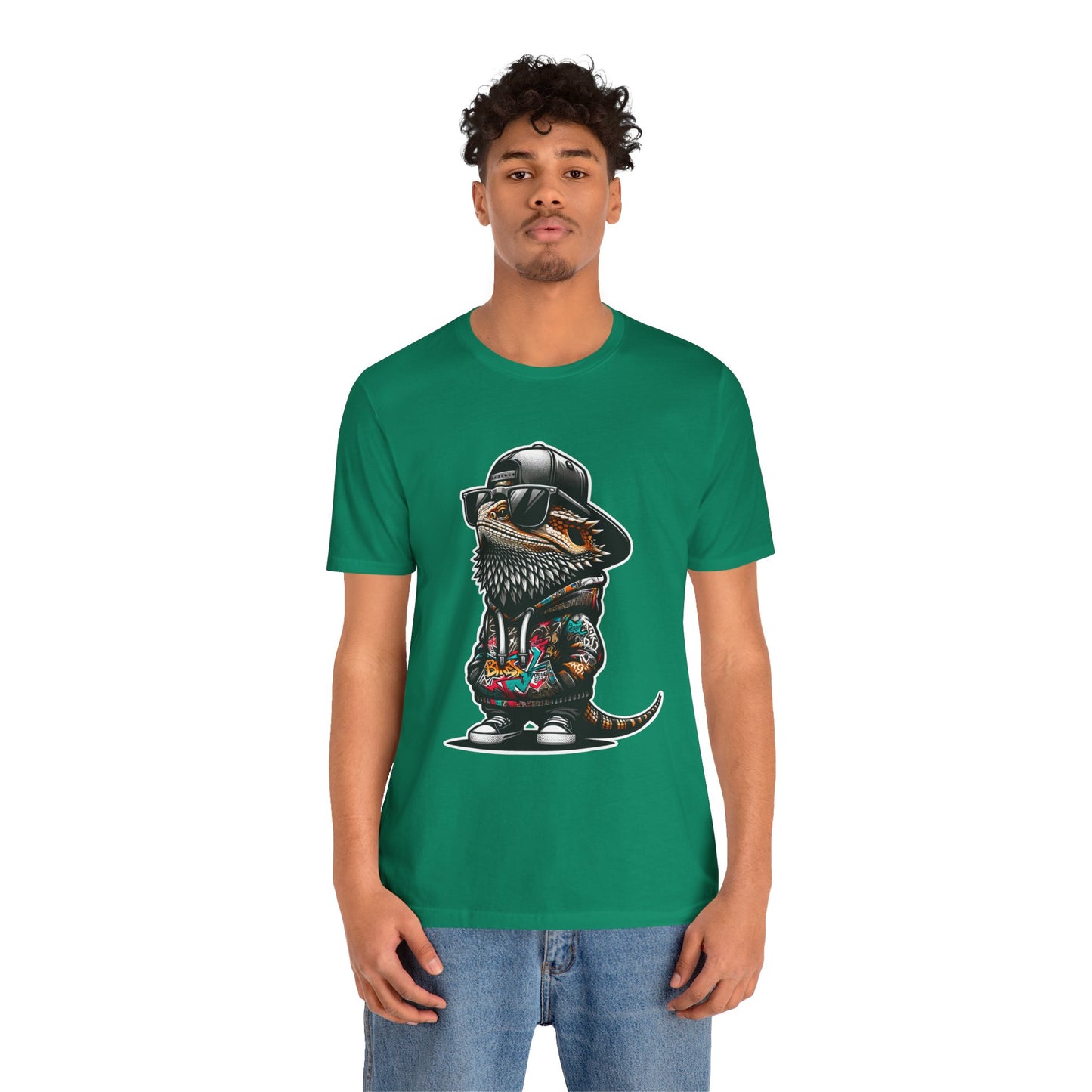 Urban Dragon Unisex Jersey Tee - Casual Everyday Wear - Great for Reptile Lovers