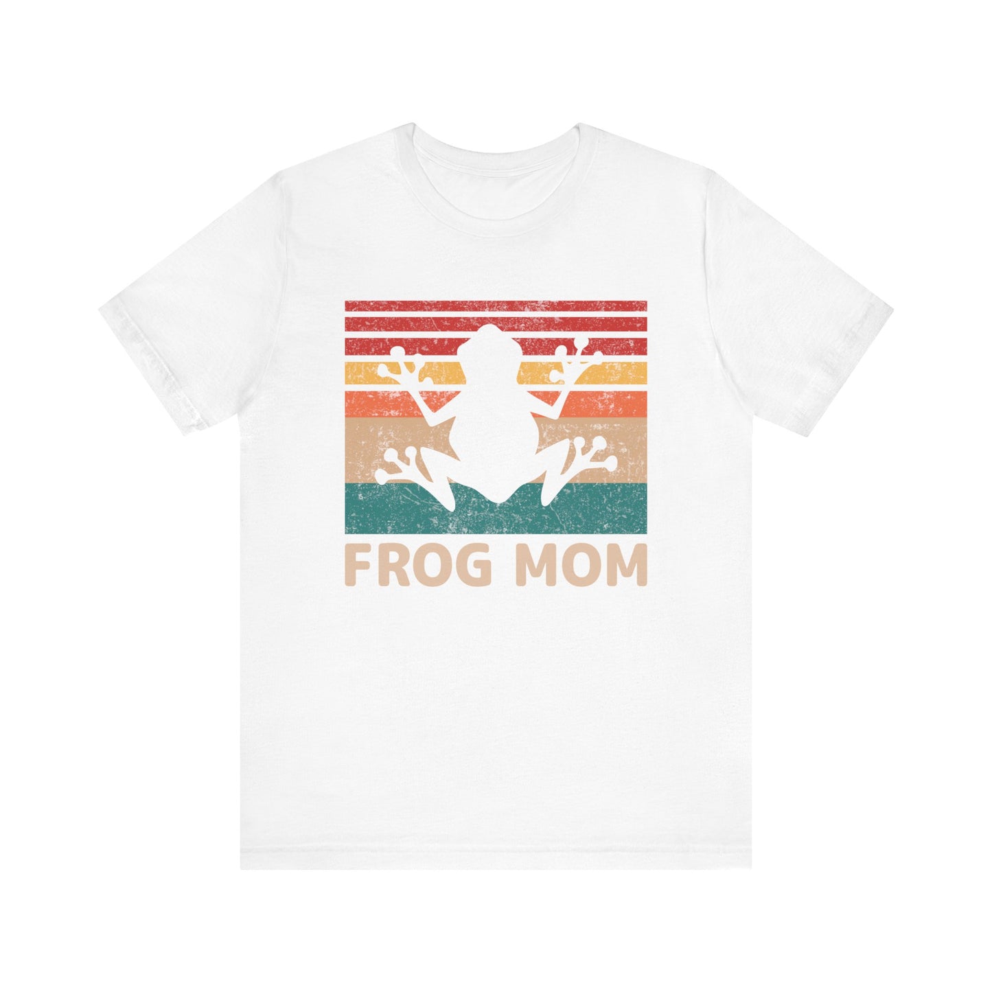 "Frog Mom" Unisex Jersey Tee - Casual Everyday Wear - Great for Reptile Lovers