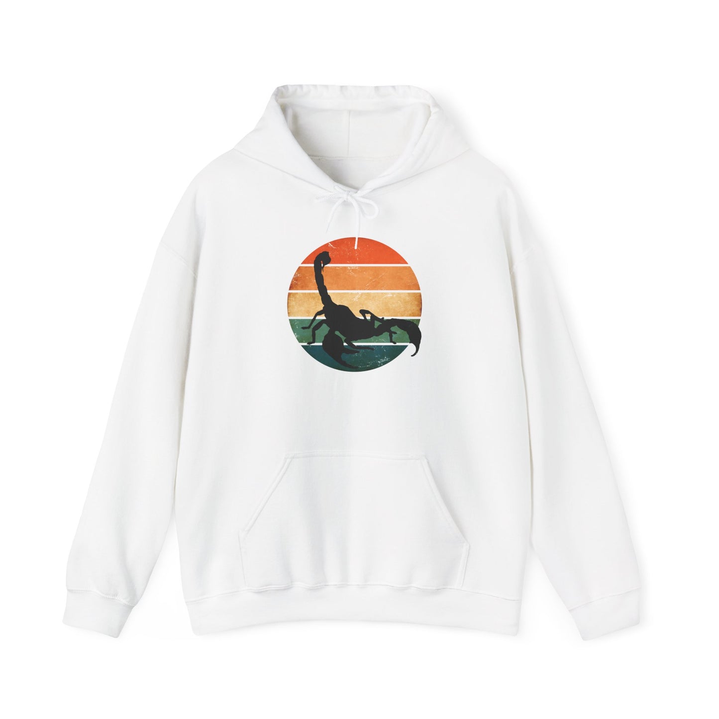 Scorpion Unisex Hooded Sweatshirt with Bold Print - Great for Reptile Lovers