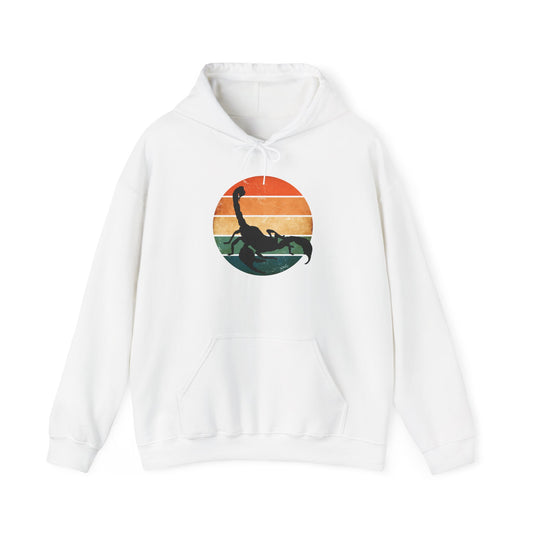 Scorpion Unisex Hooded Sweatshirt with Bold Print - Great for Reptile Lovers