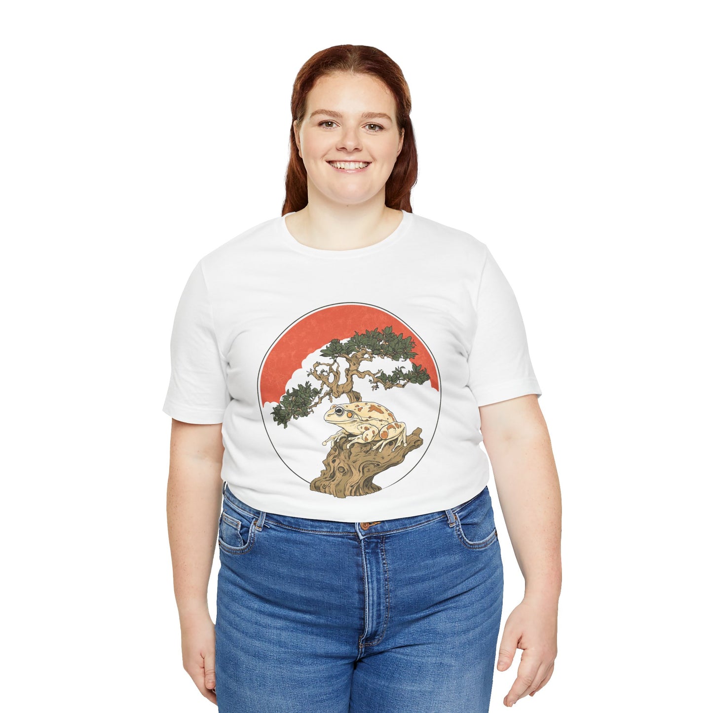 Bonsai Frog Unisex Jersey Tee - Casual Everyday Wear - Great for Reptile Lovers