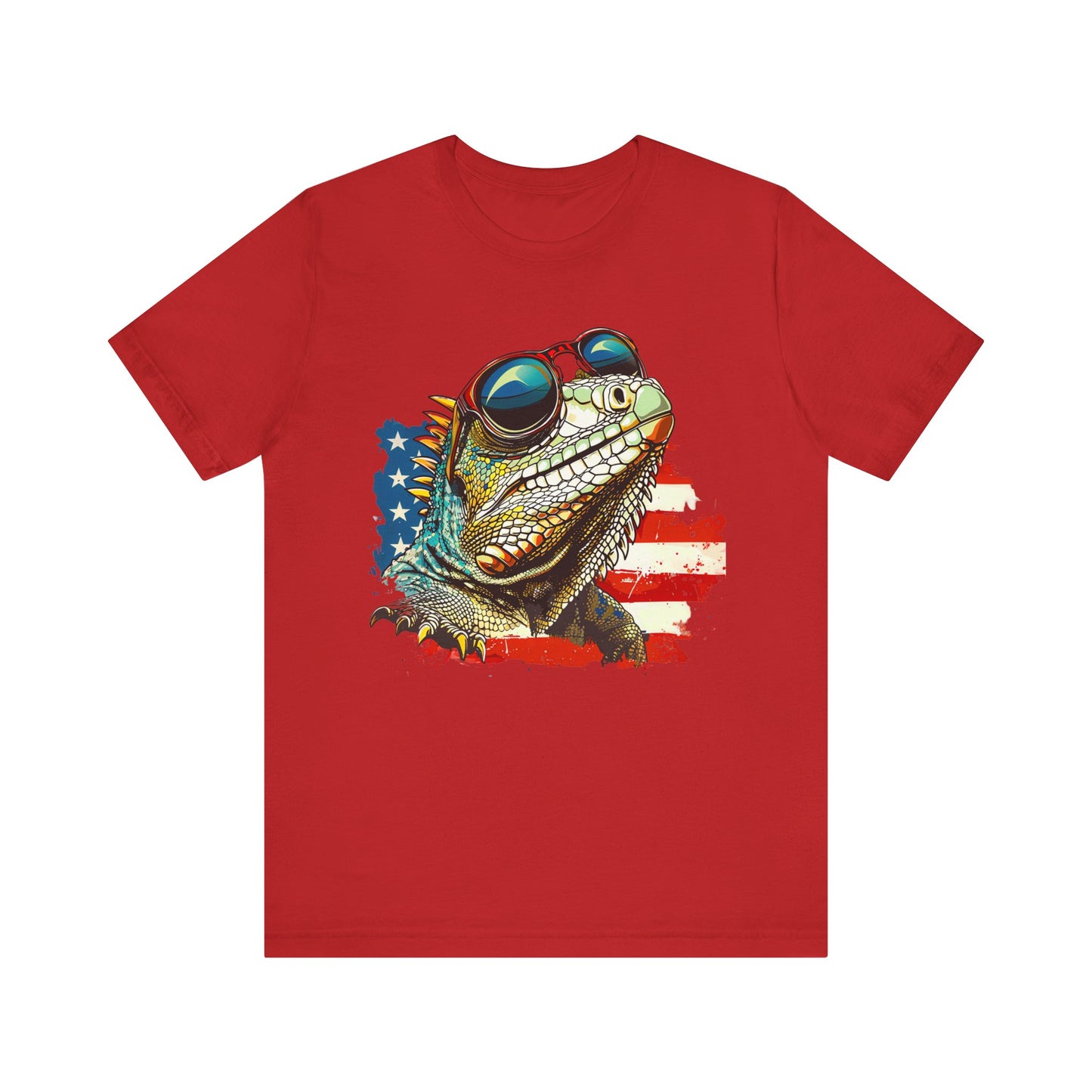 Cool Iguana Unisex Jersey Tee - Casual Everyday Wear - Great for Reptile Lovers