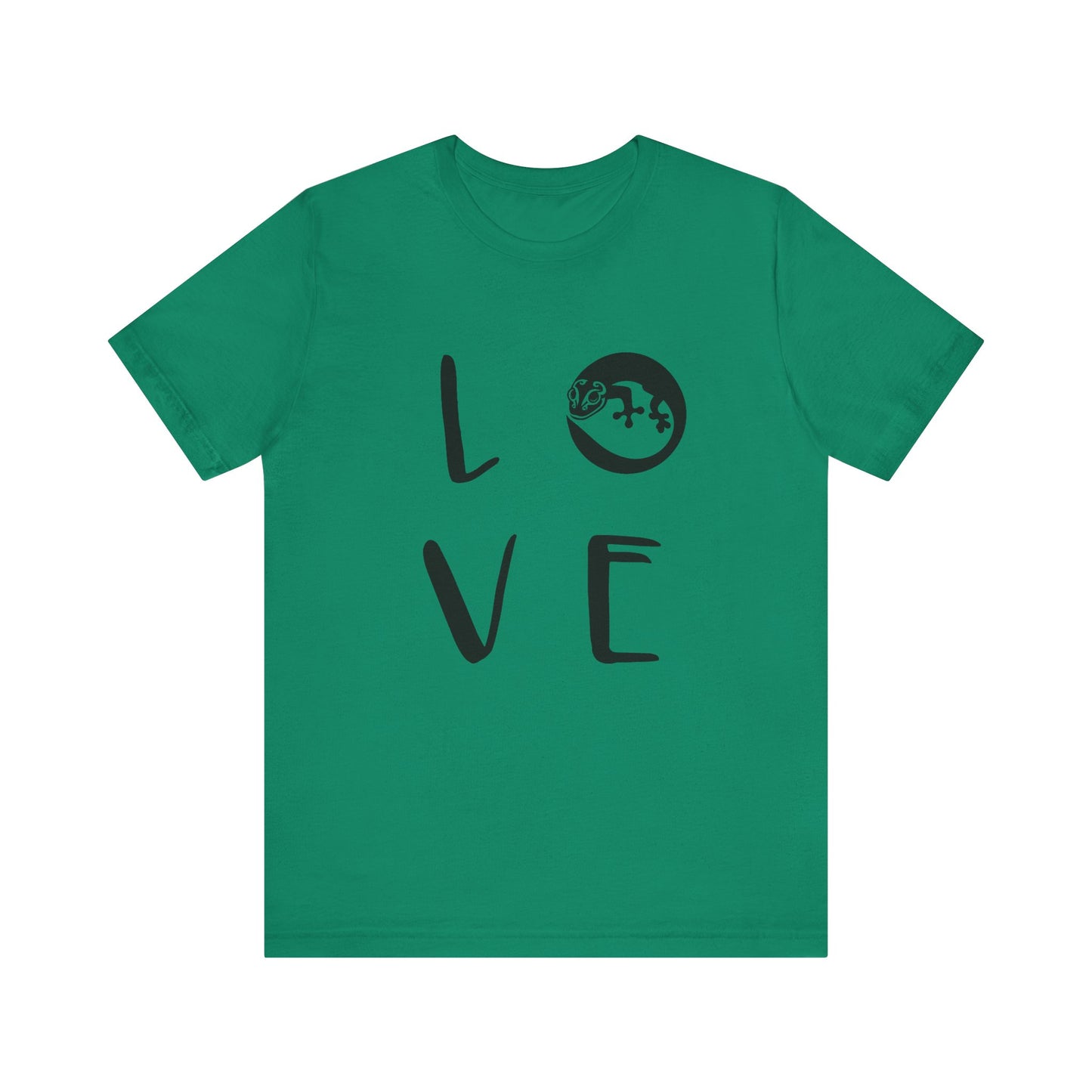 Lizard Love Unisex Jersey Tee - Casual Everyday Wear - Great for Reptile Lovers