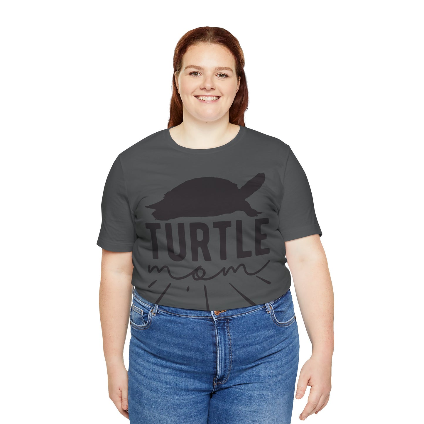 Turtle Mom Unisex Jersey Tee - Casual Everyday Wear - Great for Reptile Lovers