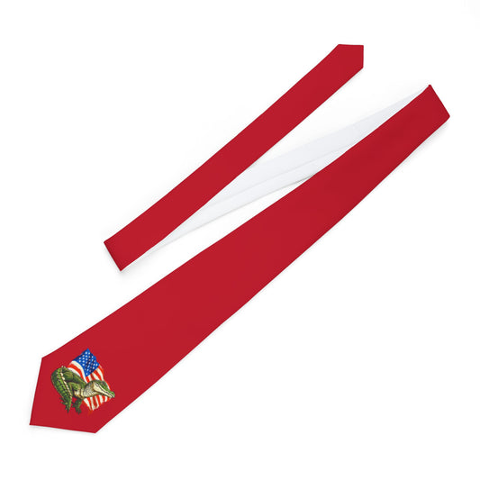 American Gator Stylish Necktie Design - Perfect for Formal Events & Gifts - For Reptile Lovers