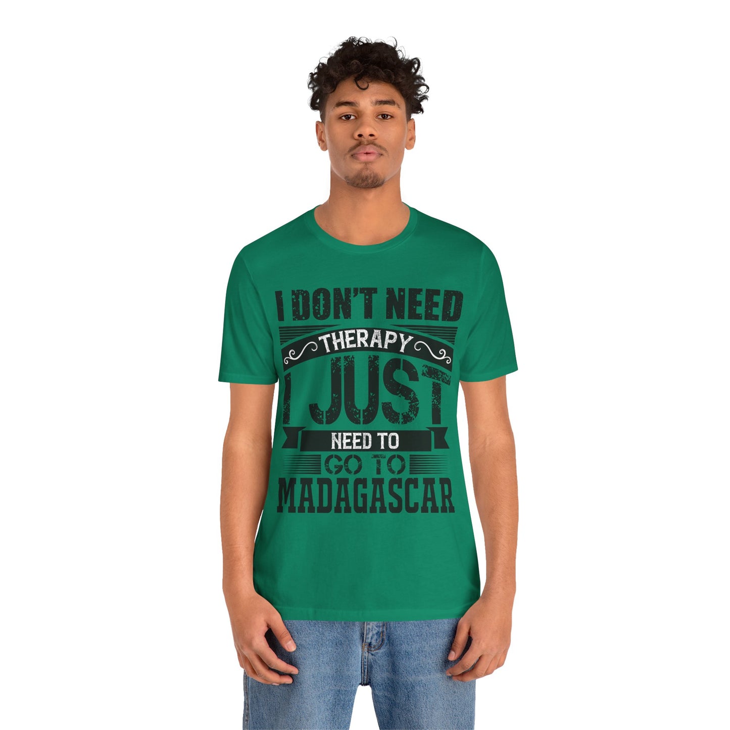 Go to Madagascar Unisex Jersey Tee - Casual Everyday Wear - Great for Reptile Lovers