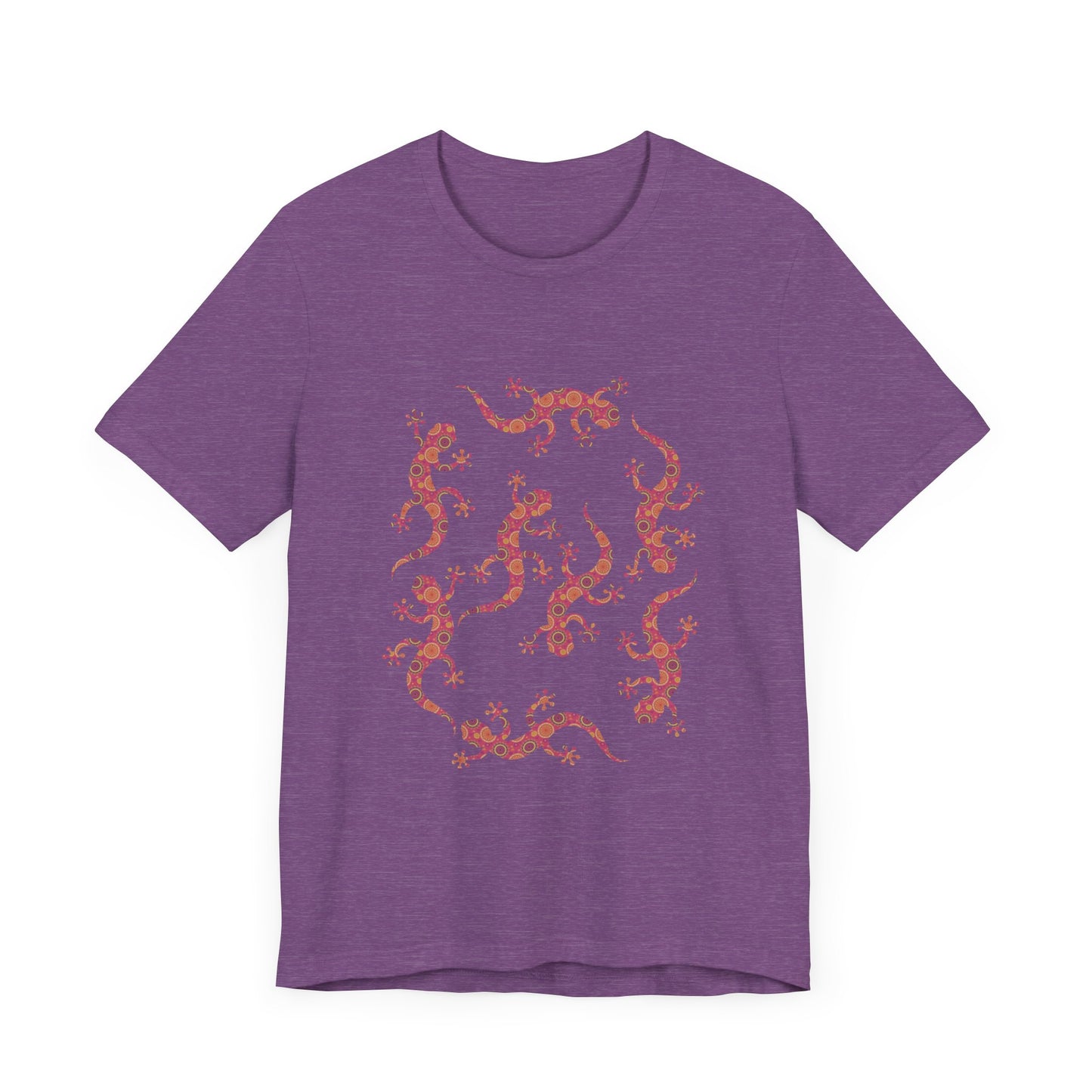 Lots of Geckos Unisex Jersey Tee - Casual Everyday Wear - Great for Reptile Lovers