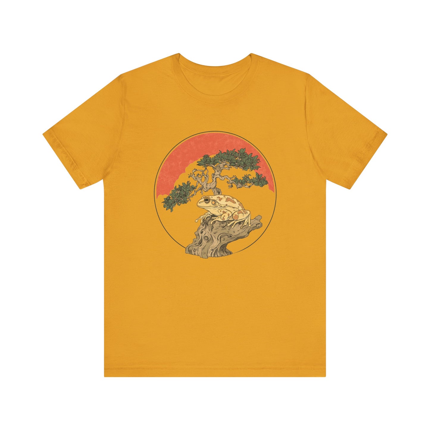 Bonsai Frog Unisex Jersey Tee - Casual Everyday Wear - Great for Reptile Lovers