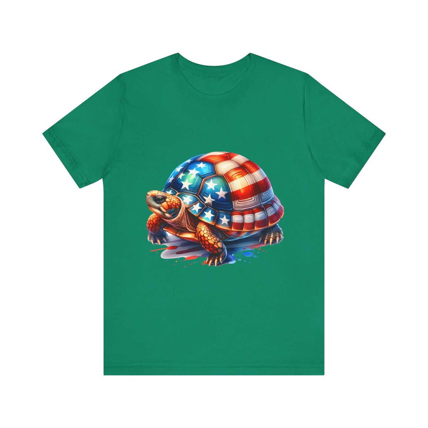 American Turtle Unisex Jersey Tee - Casual Everyday Wear - Great for Reptile Lovers