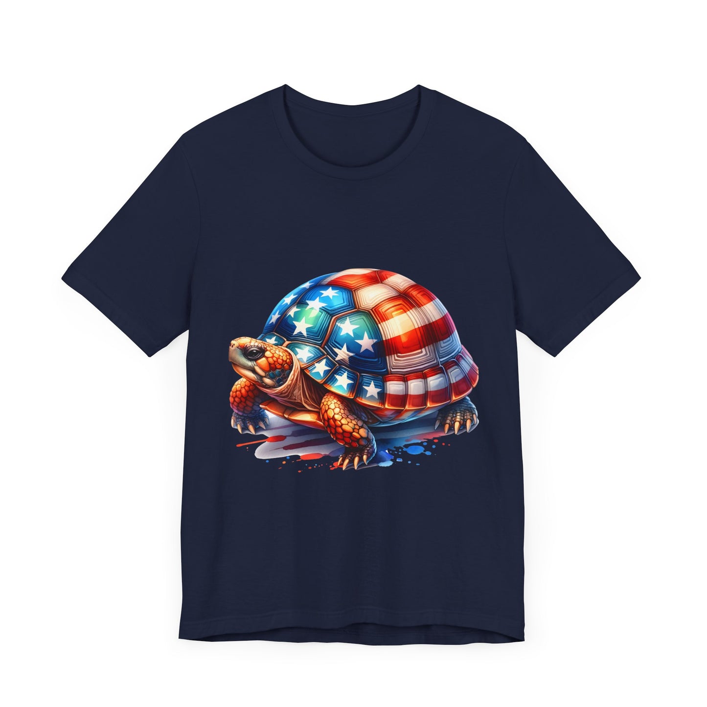 American Turtle Unisex Jersey Tee - Casual Everyday Wear - Great for Reptile Lovers