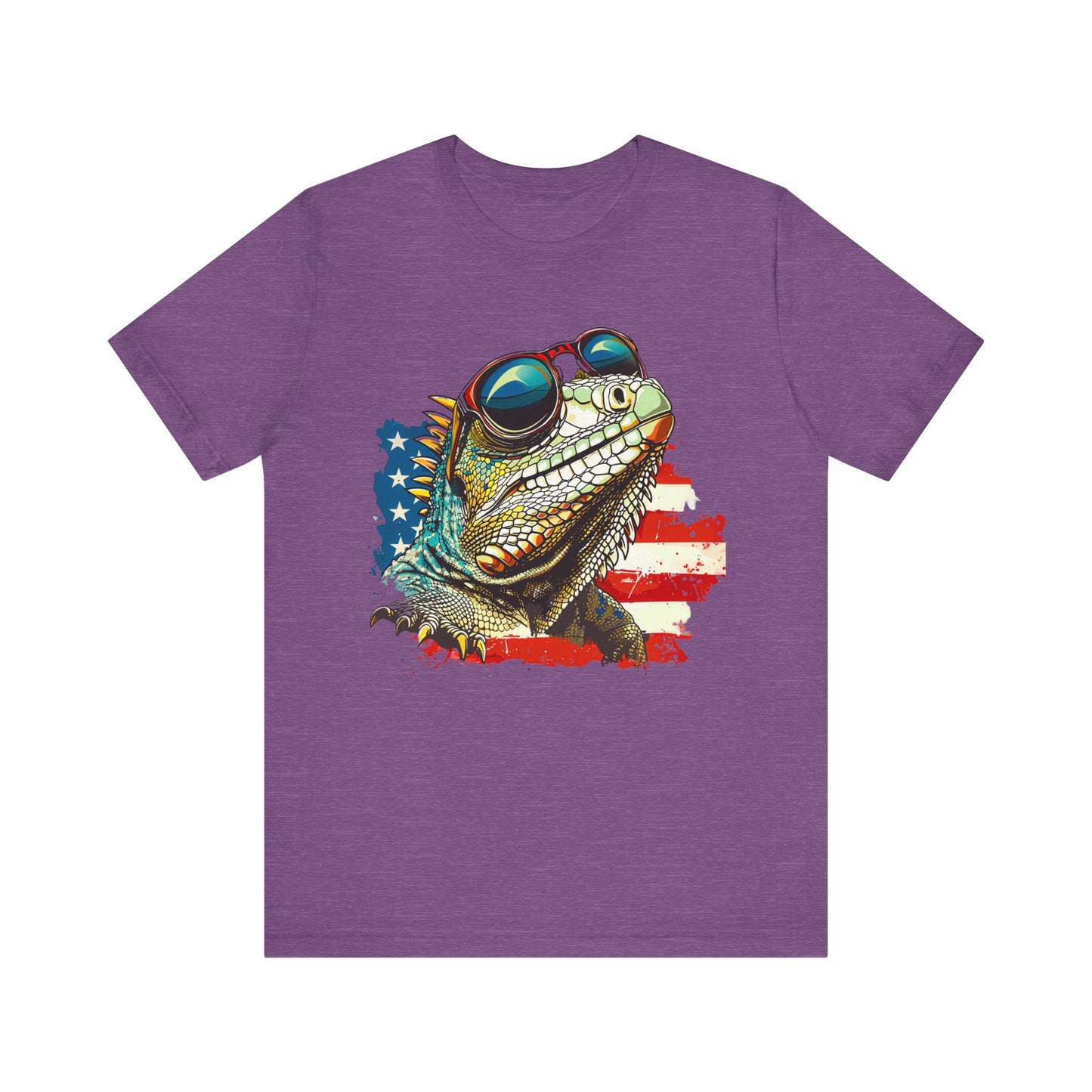 Cool Iguana Unisex Jersey Tee - Casual Everyday Wear - Great for Reptile Lovers