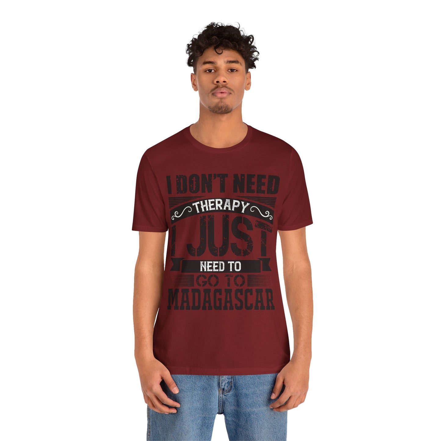Go to Madagascar Unisex Jersey Tee - Casual Everyday Wear - Great for Reptile Lovers