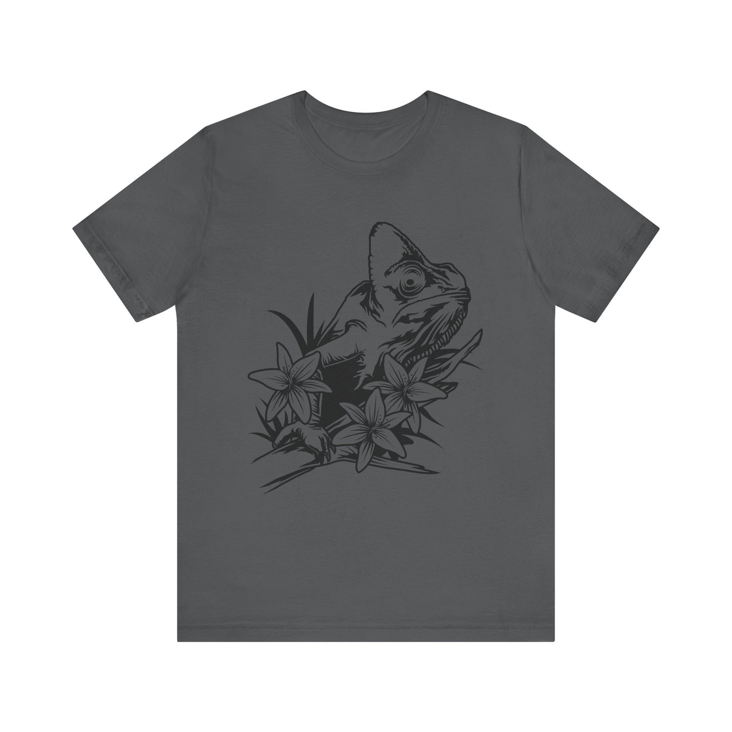 Chameleon Unisex Jersey Tee - Casual Everyday Wear - Great for Reptile Lovers
