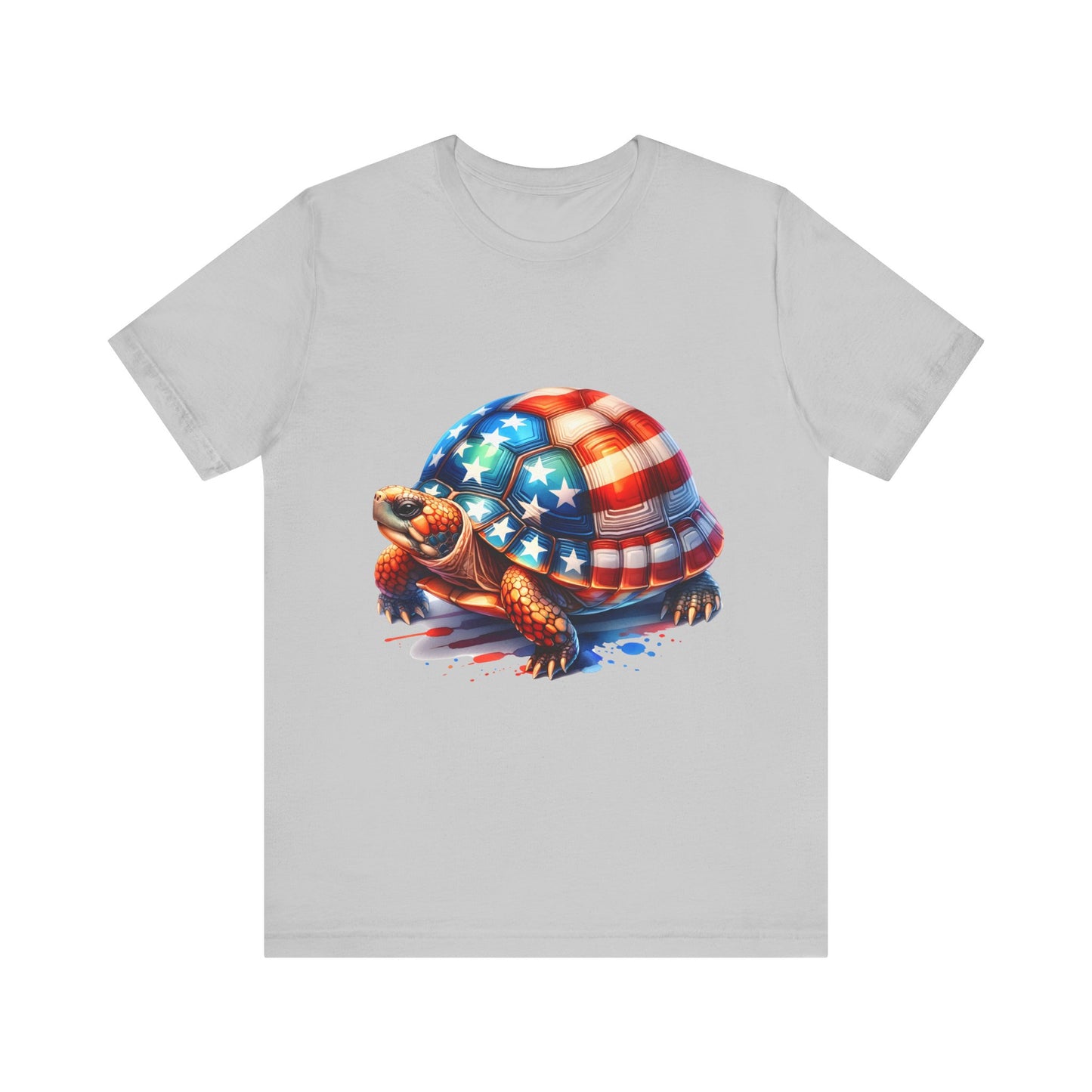 American Turtle Unisex Jersey Tee - Casual Everyday Wear - Great for Reptile Lovers