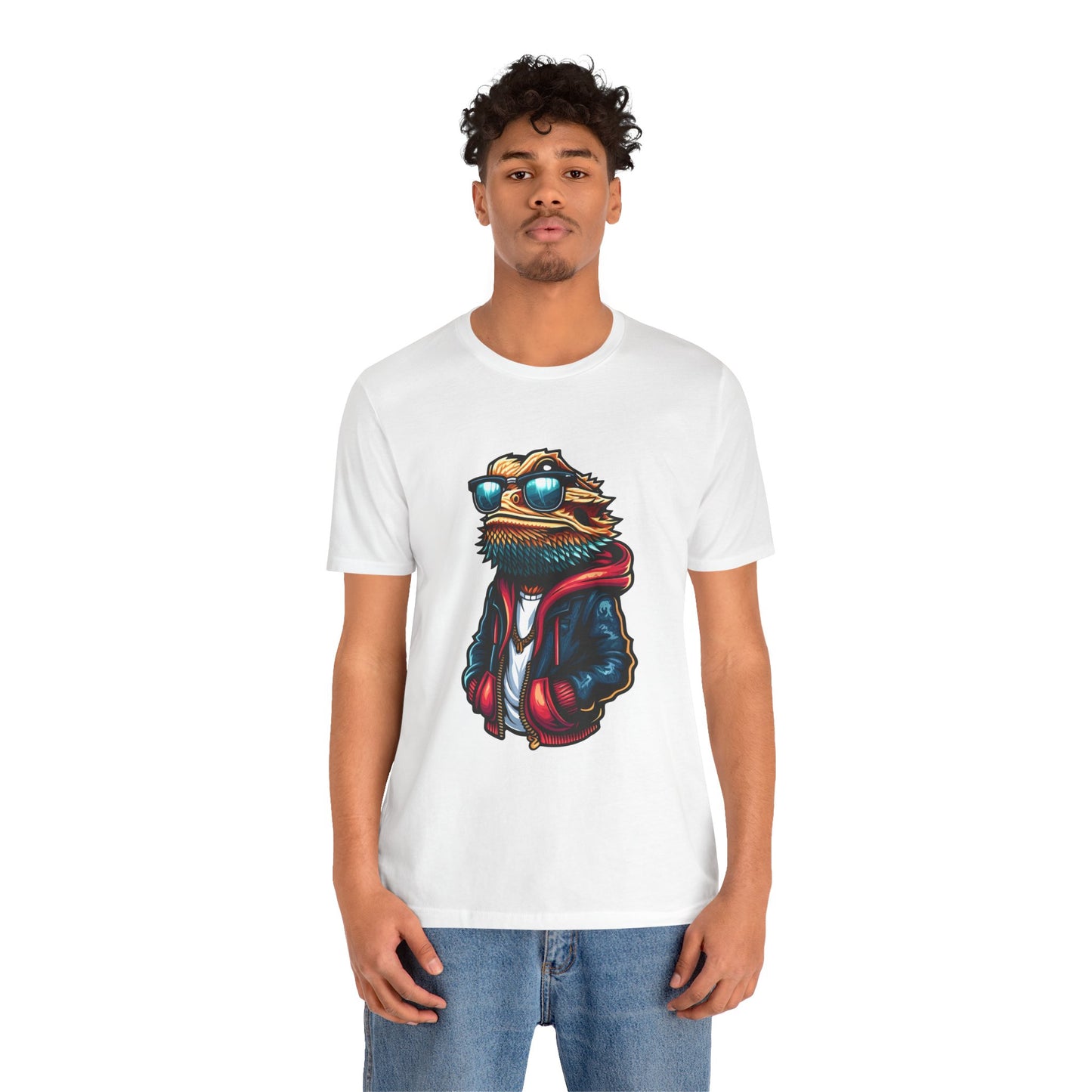 Cool Beardie Unisex Jersey Tee - Casual Everyday Wear - Great for Reptile Lovers