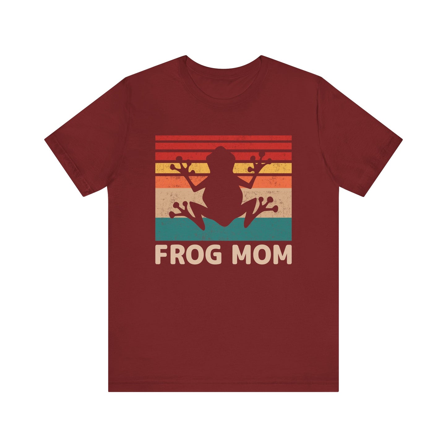 "Frog Mom" Unisex Jersey Tee - Casual Everyday Wear - Great for Reptile Lovers