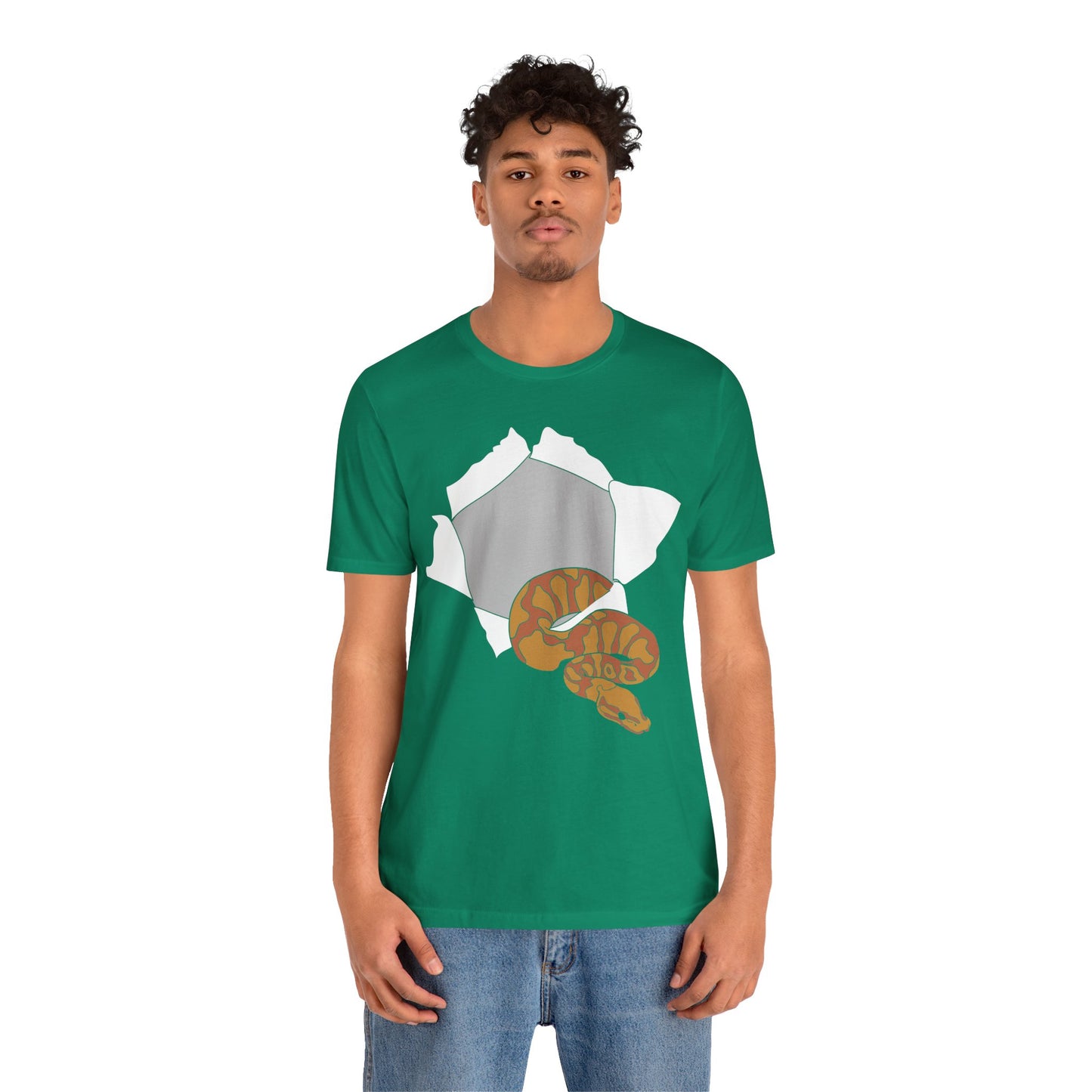 Snake Escape Unisex Jersey Tee - Casual Everyday Wear - Great for Reptile Lovers