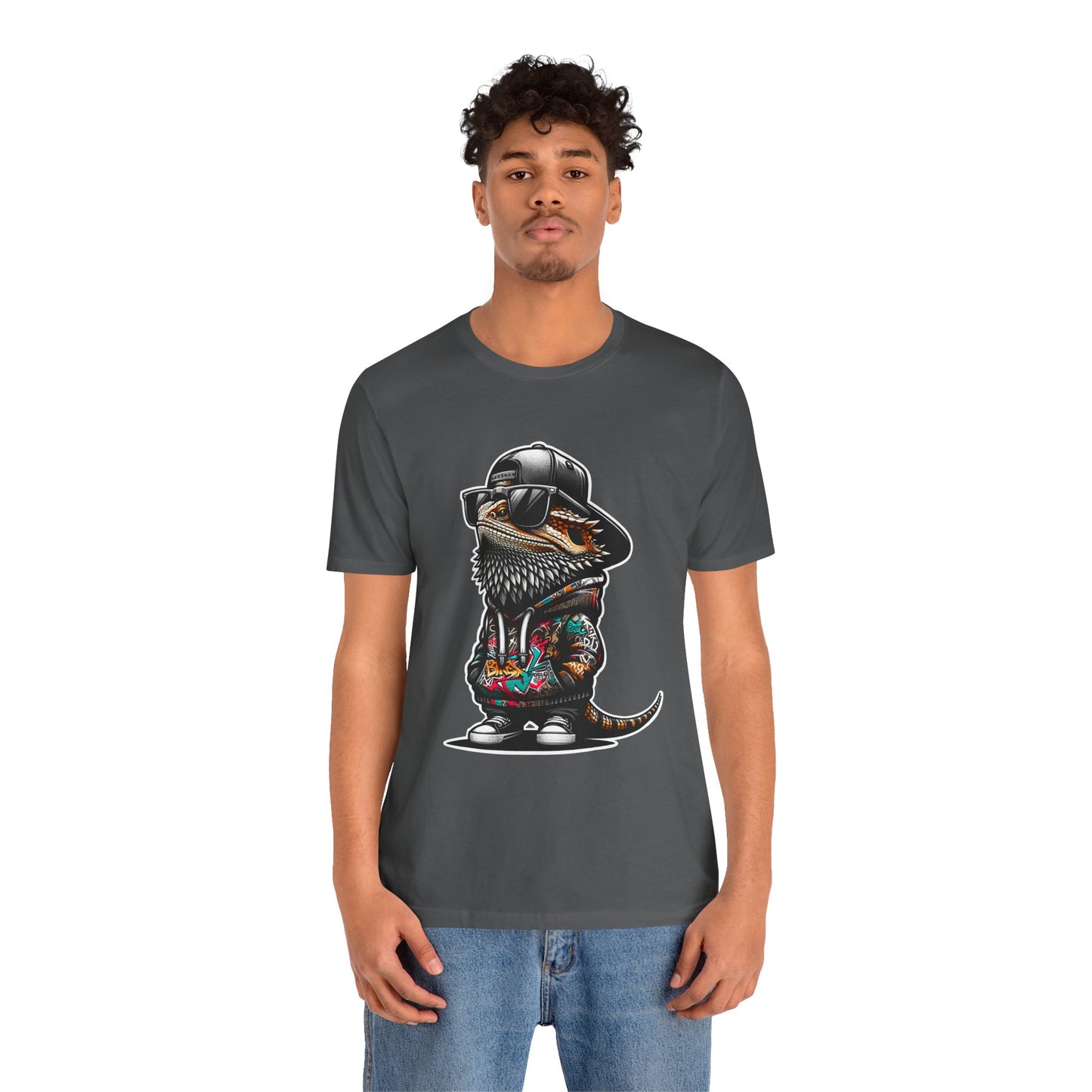 Urban Dragon Unisex Jersey Tee - Casual Everyday Wear - Great for Reptile Lovers