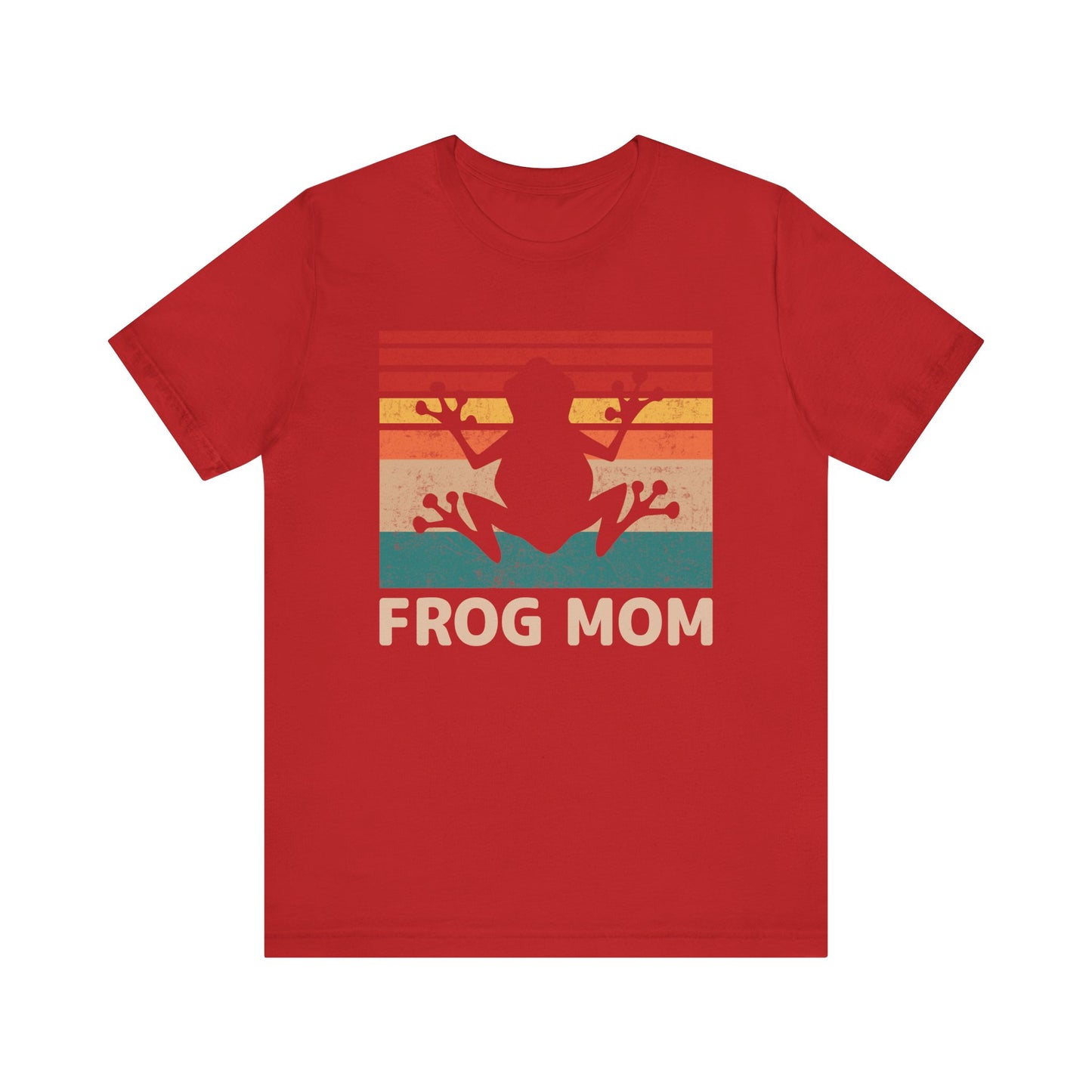 "Frog Mom" Unisex Jersey Tee - Casual Everyday Wear - Great for Reptile Lovers