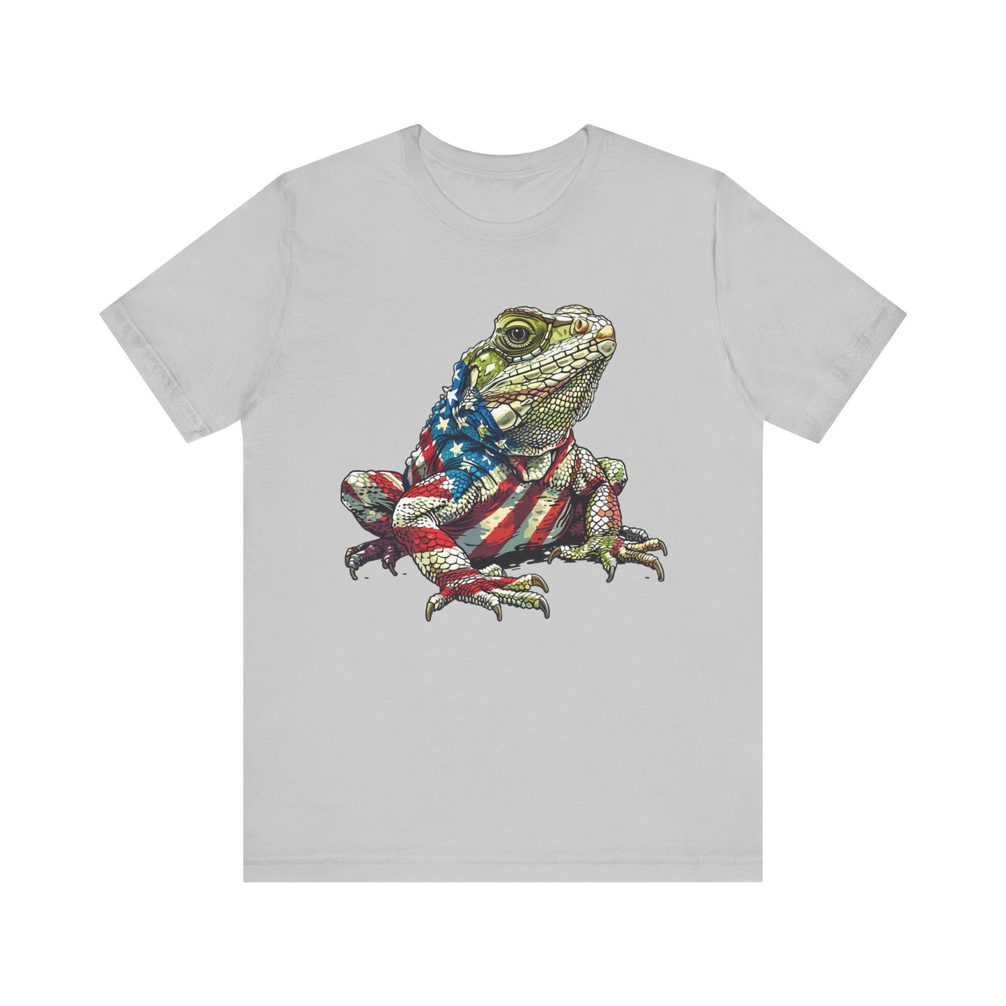 American Iquana Unisex Jersey Tee - Casual Everyday Wear - Great for Reptile Lovers